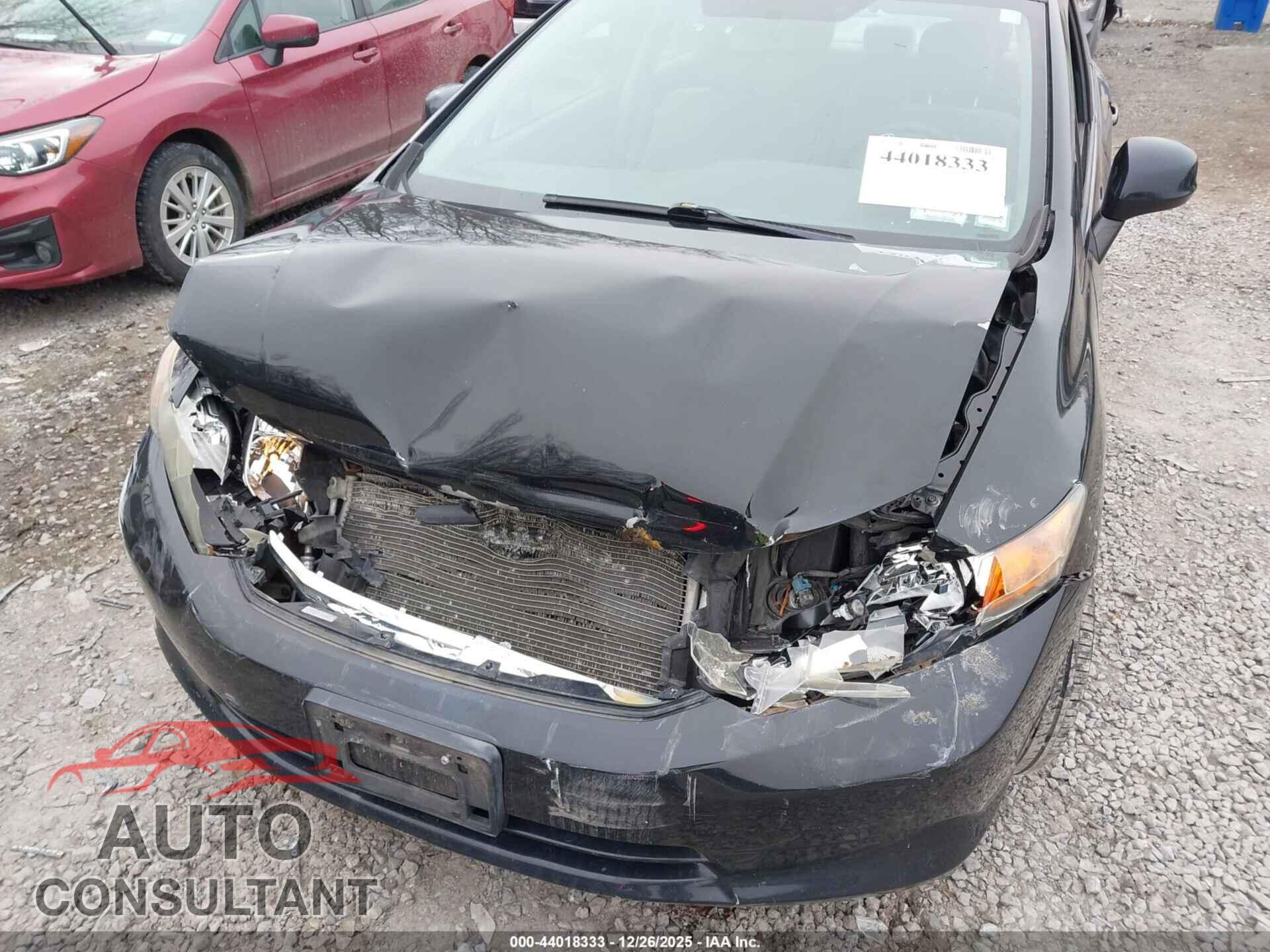 HONDA CIVIC 2012 - 2HGFB2F55CH308530