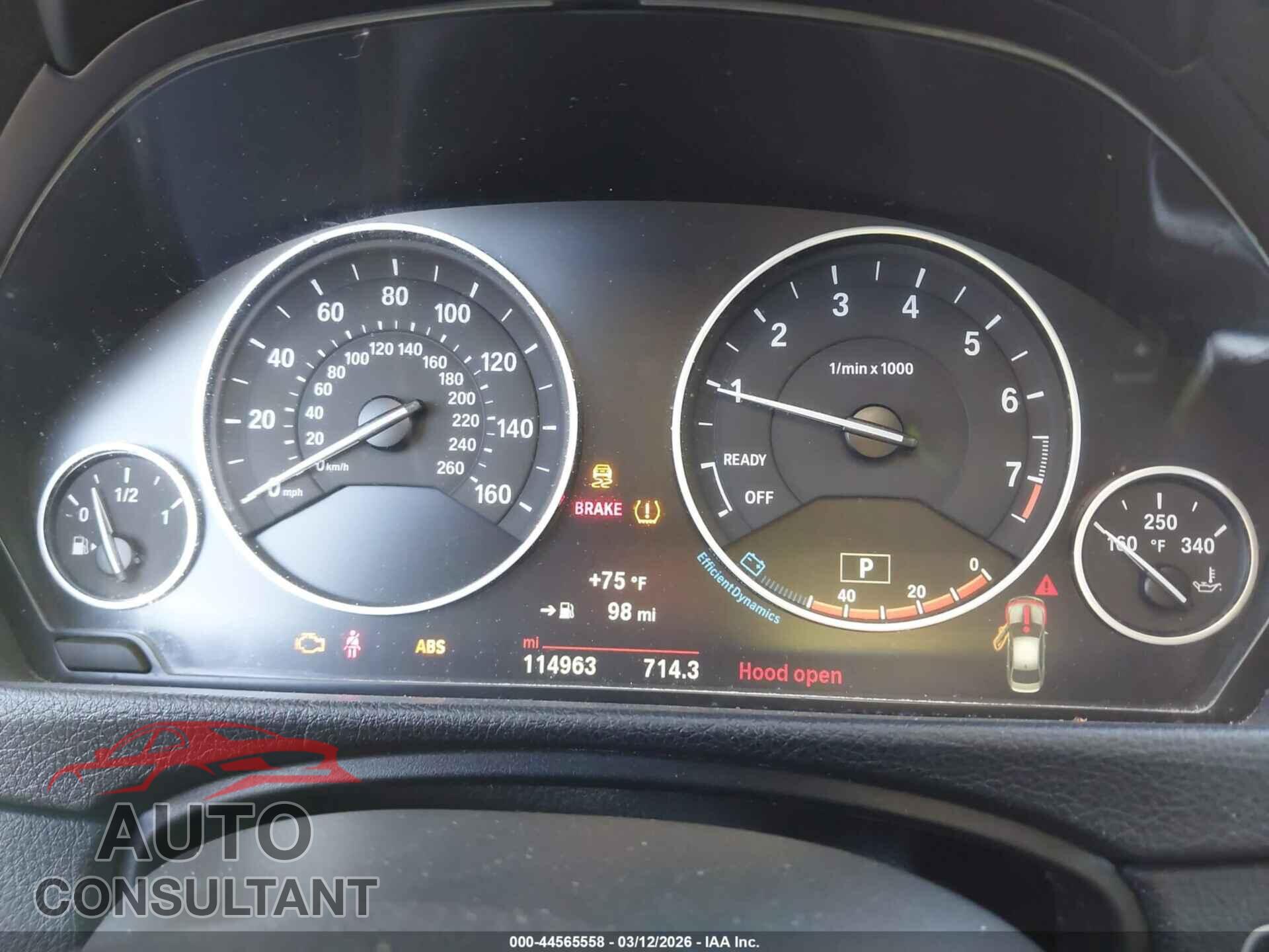 BMW 320I 2017 - WBA8A9C56HK619663