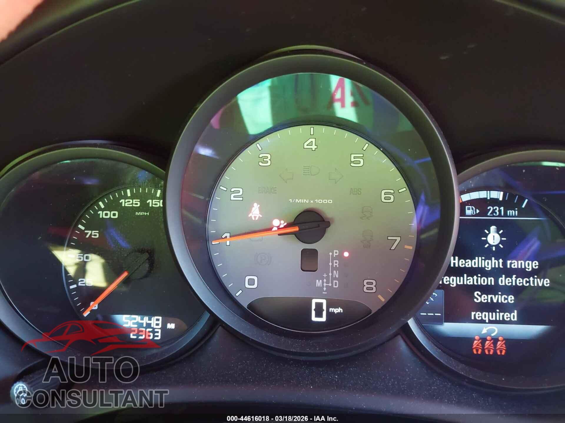 PORSCHE MACAN 2021 - WP1AB2A59MLB35405