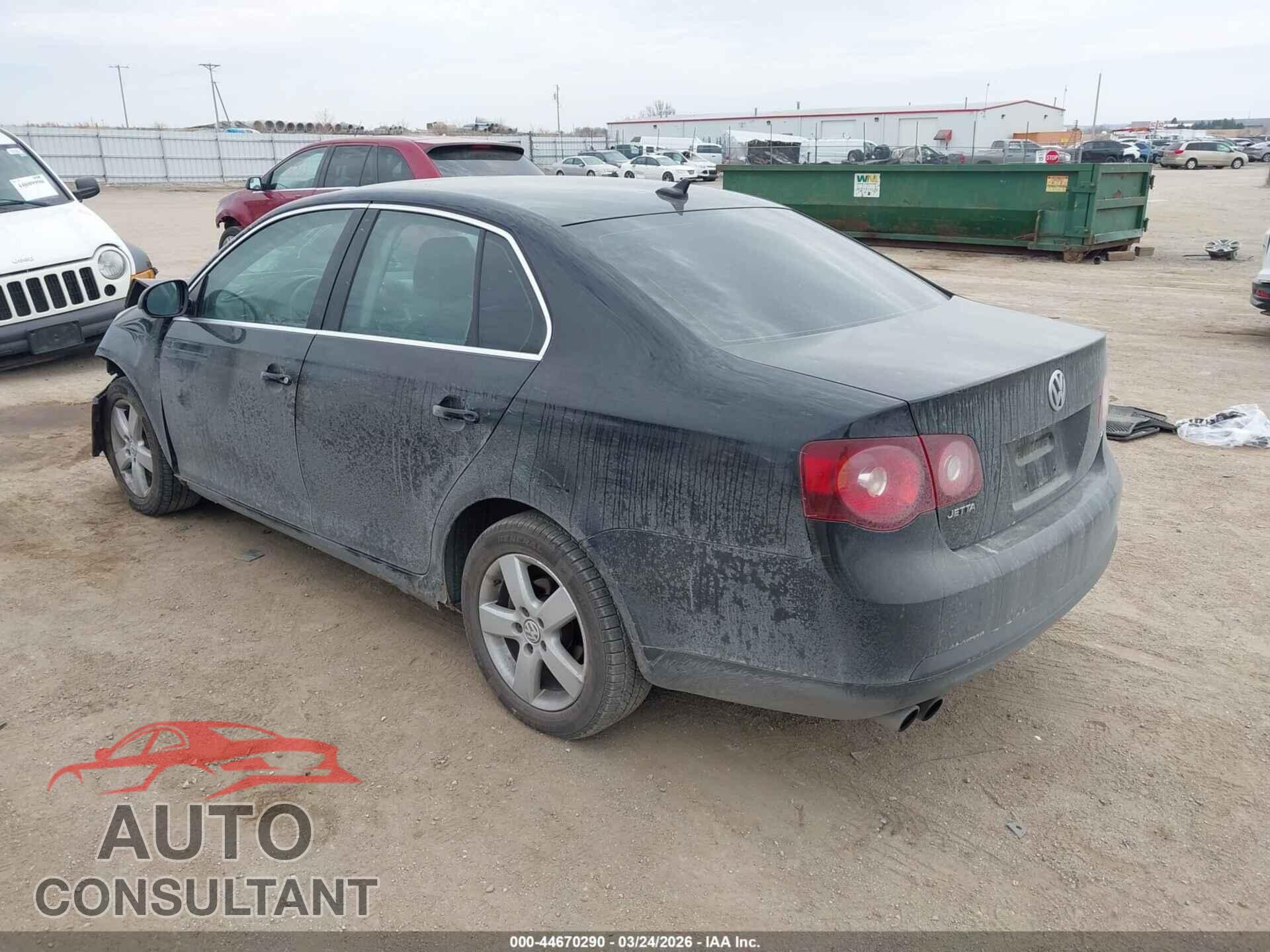 VOLKSWAGEN JETTA 2009 - 3VWRM71K89M094561