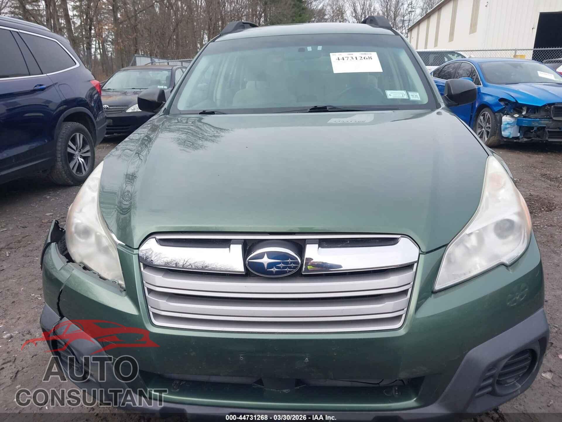 SUBARU OUTBACK 2014 - 4S4BRBAC8E3260974