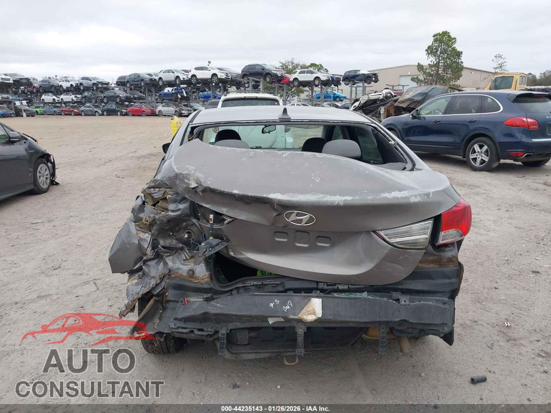 HYUNDAI ELANTRA 2012 - 5NPDH4AE3CH091655