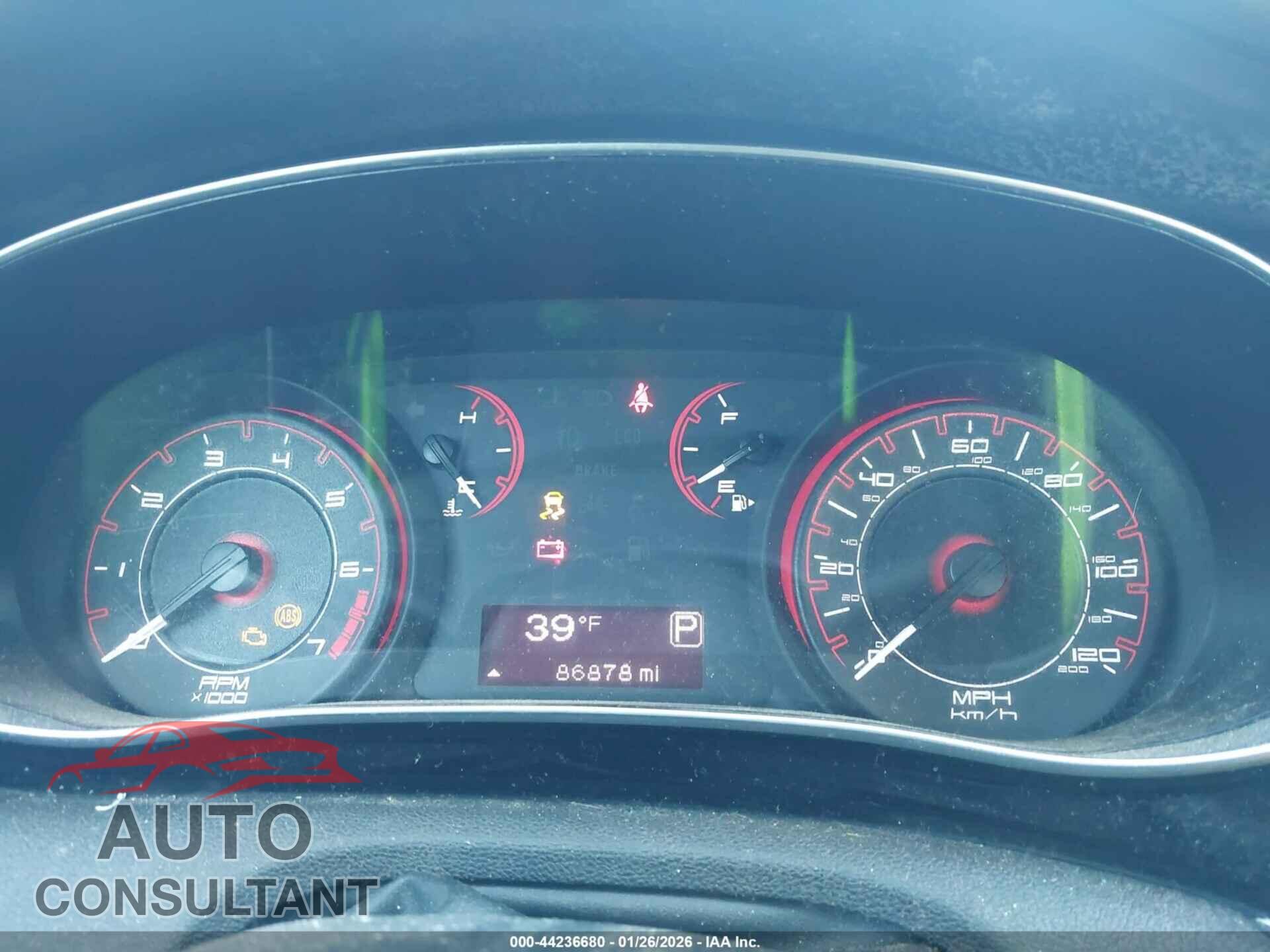 DODGE DART 2013 - 1C3CDFAA4DD141524