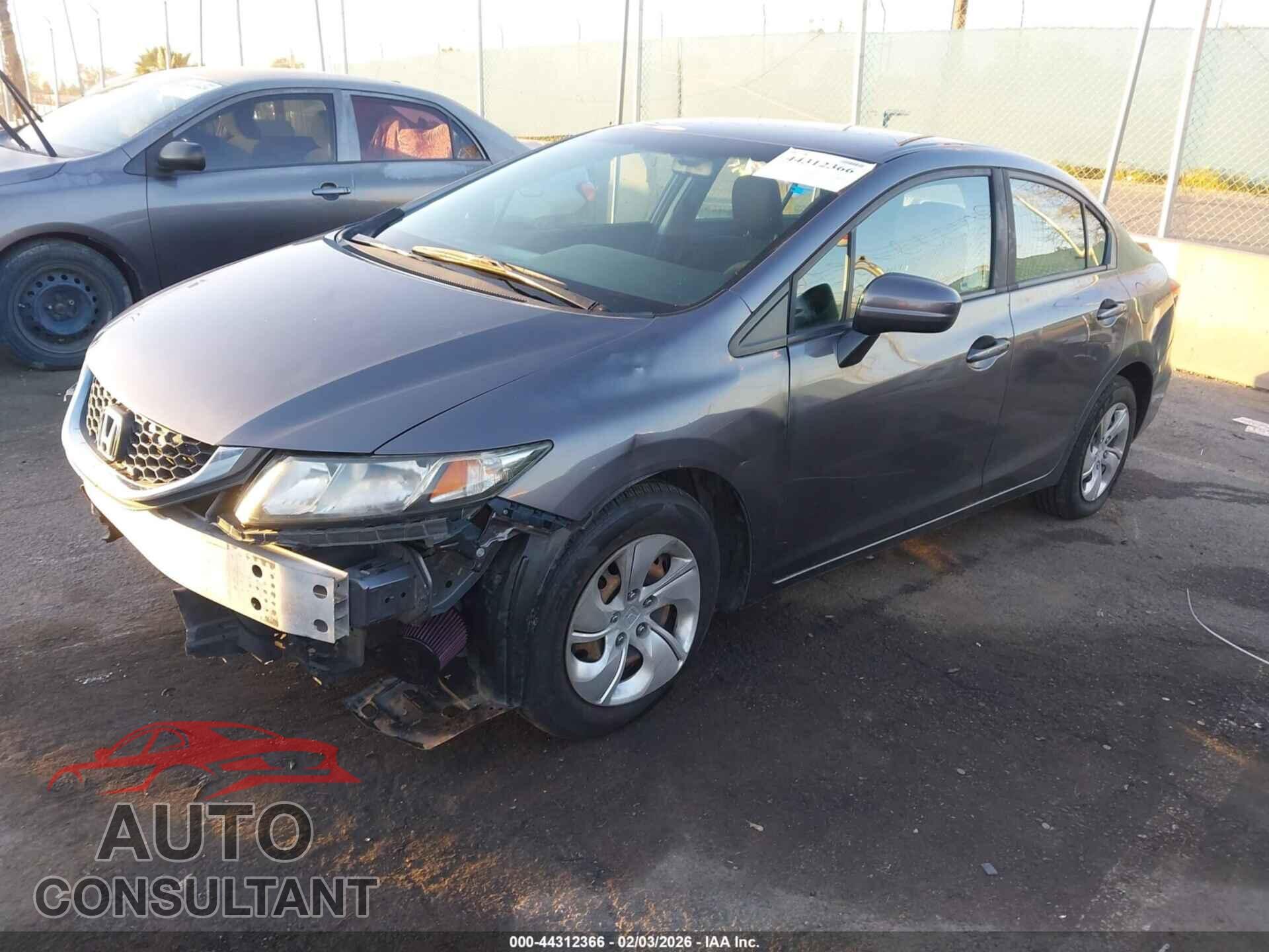 HONDA CIVIC 2014 - 19XFB2F5XEE271309