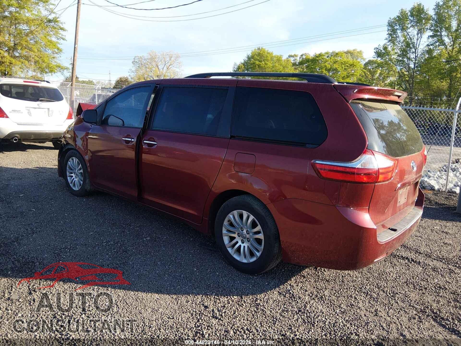 TOYOTA SIENNA 2016 - 5TDYK3DC2GS723536