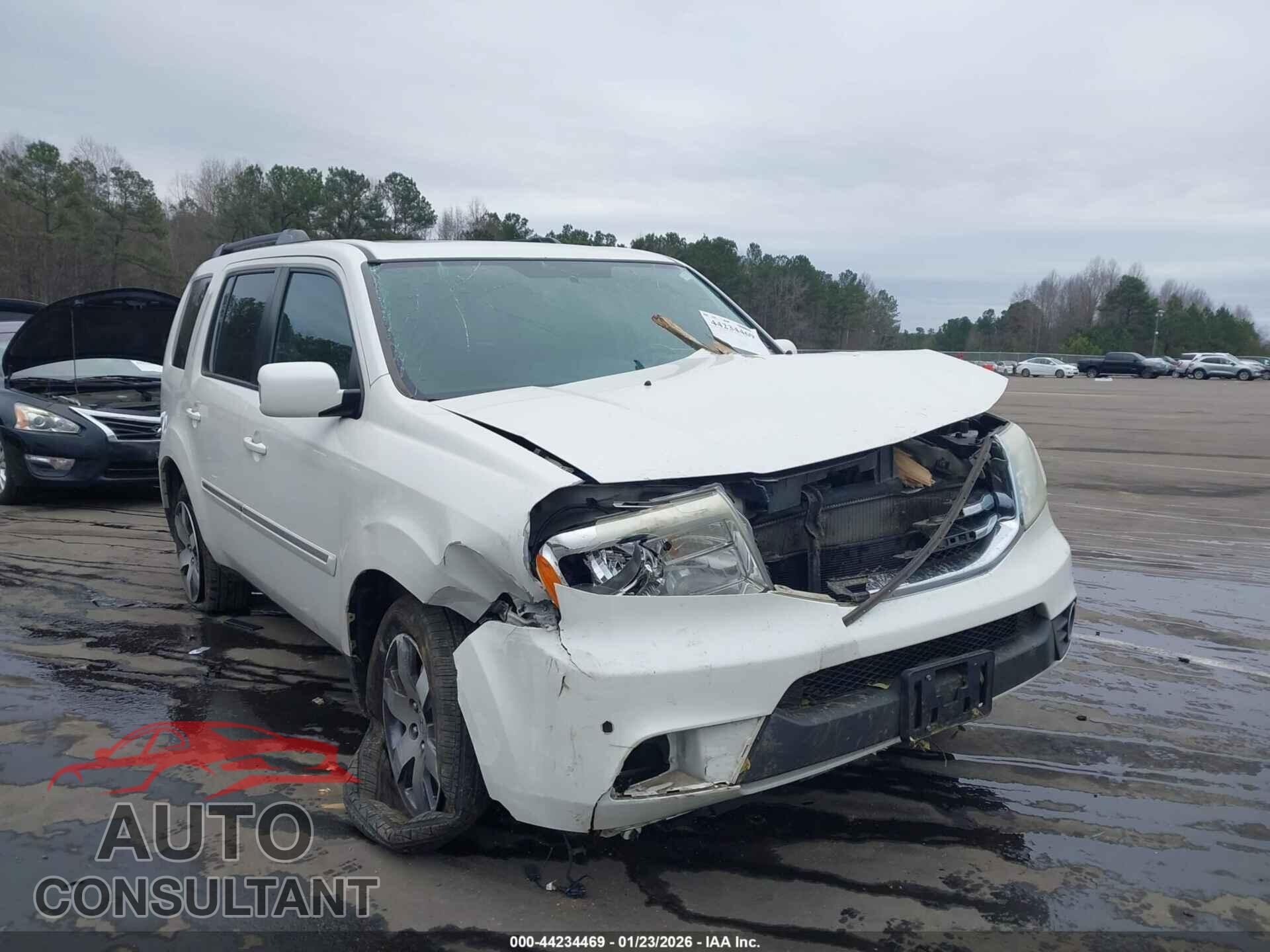 HONDA PILOT 2013 - 5FNYF4H92DB080467