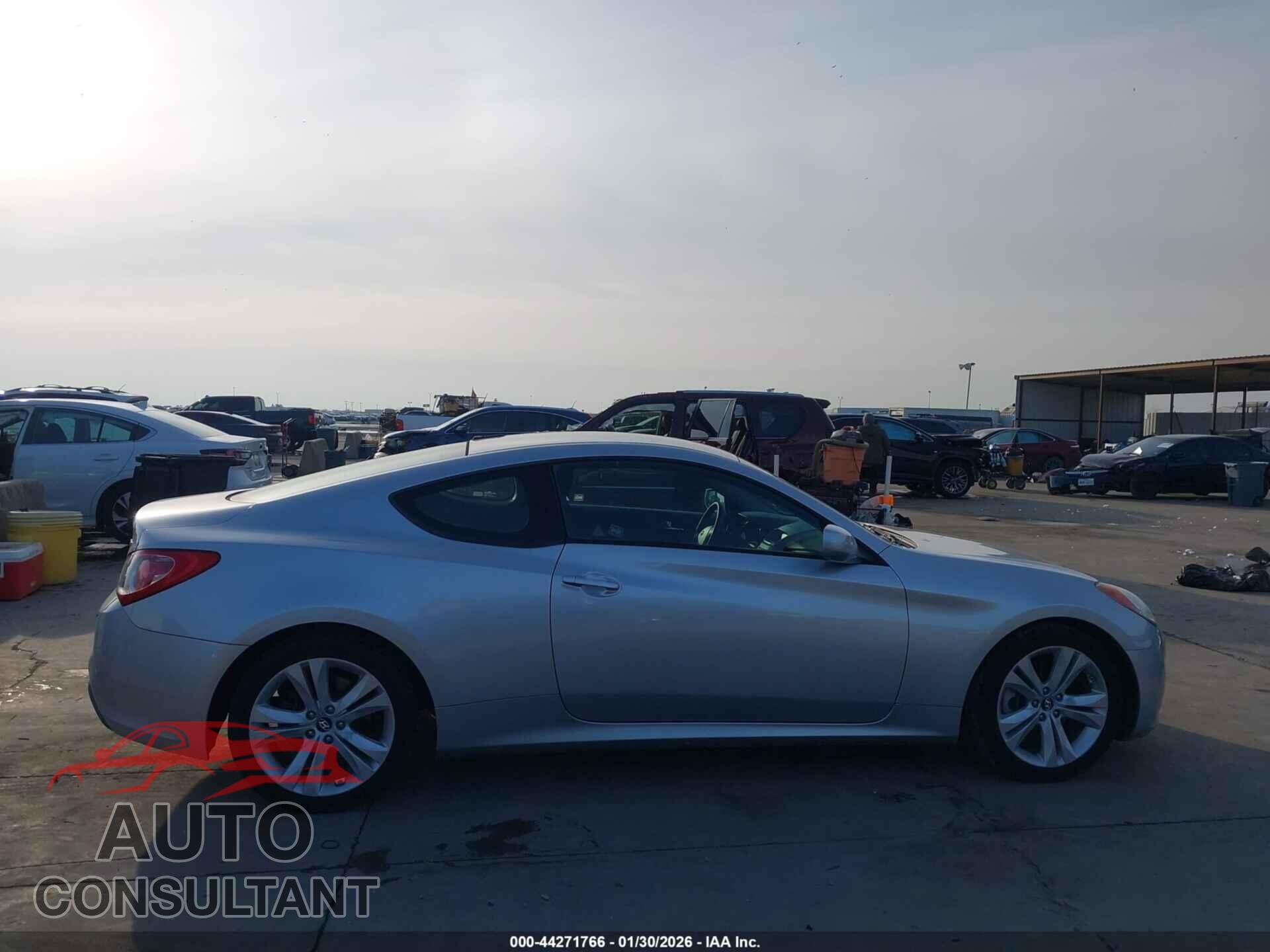 HYUNDAI GENESIS 2012 - KMHHT6KD8CU077883