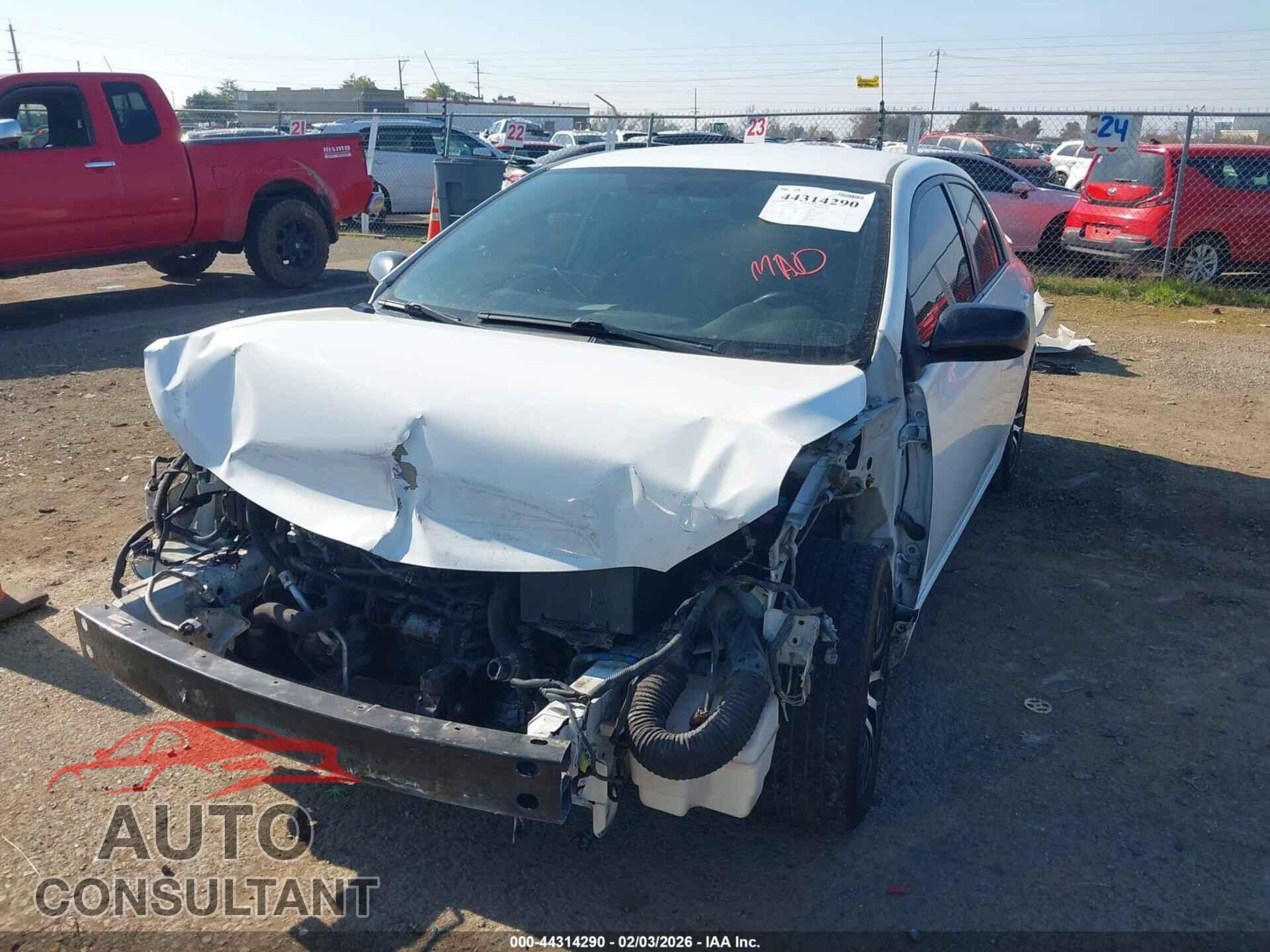 TOYOTA COROLLA 2011 - JTDBU4EEXB9130245