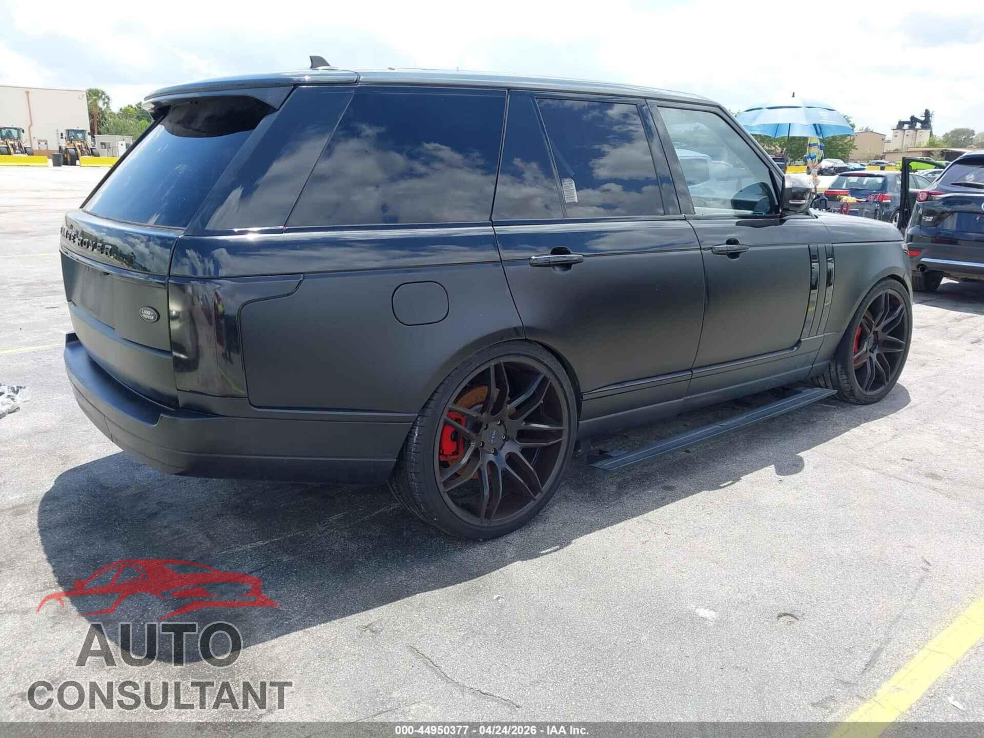 LAND ROVER RANGE ROVER 2016 - SALGS2PF7GA316328