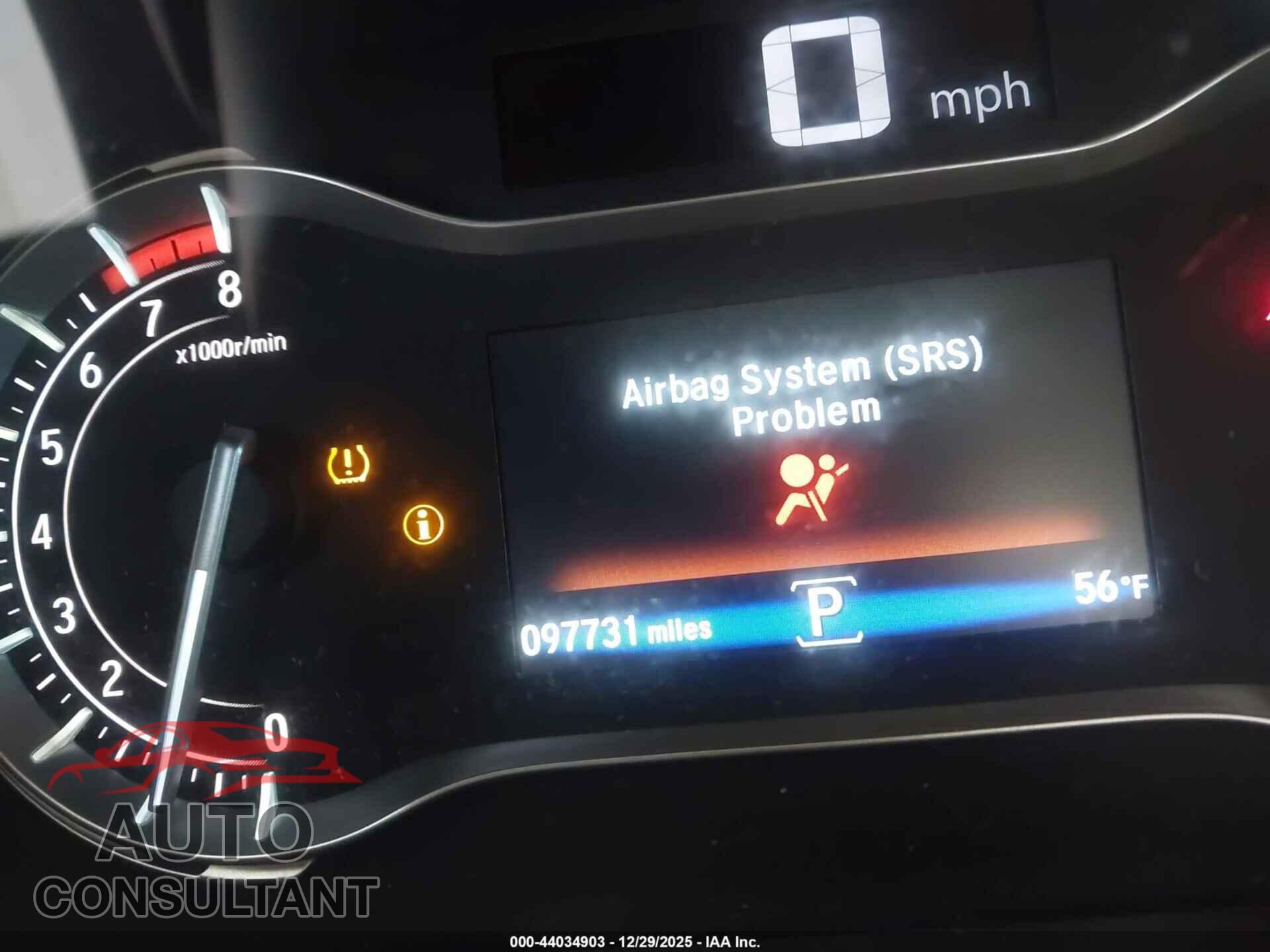 HONDA PILOT 2017 - 5FNYF6H92HB060138