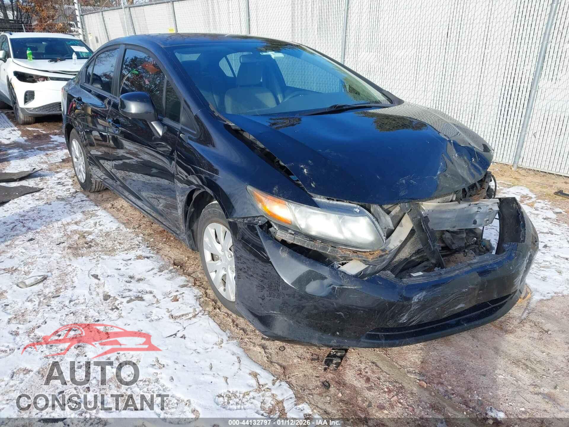HONDA CIVIC 2012 - 2HGFB2F55CH301996