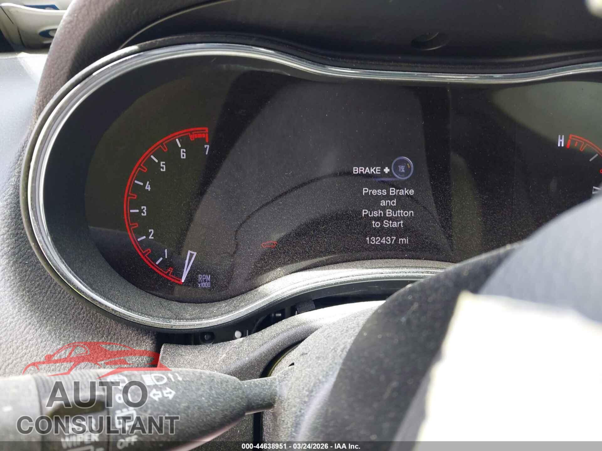 DODGE DURANGO 2017 - 1C4RDJDG4HC622152