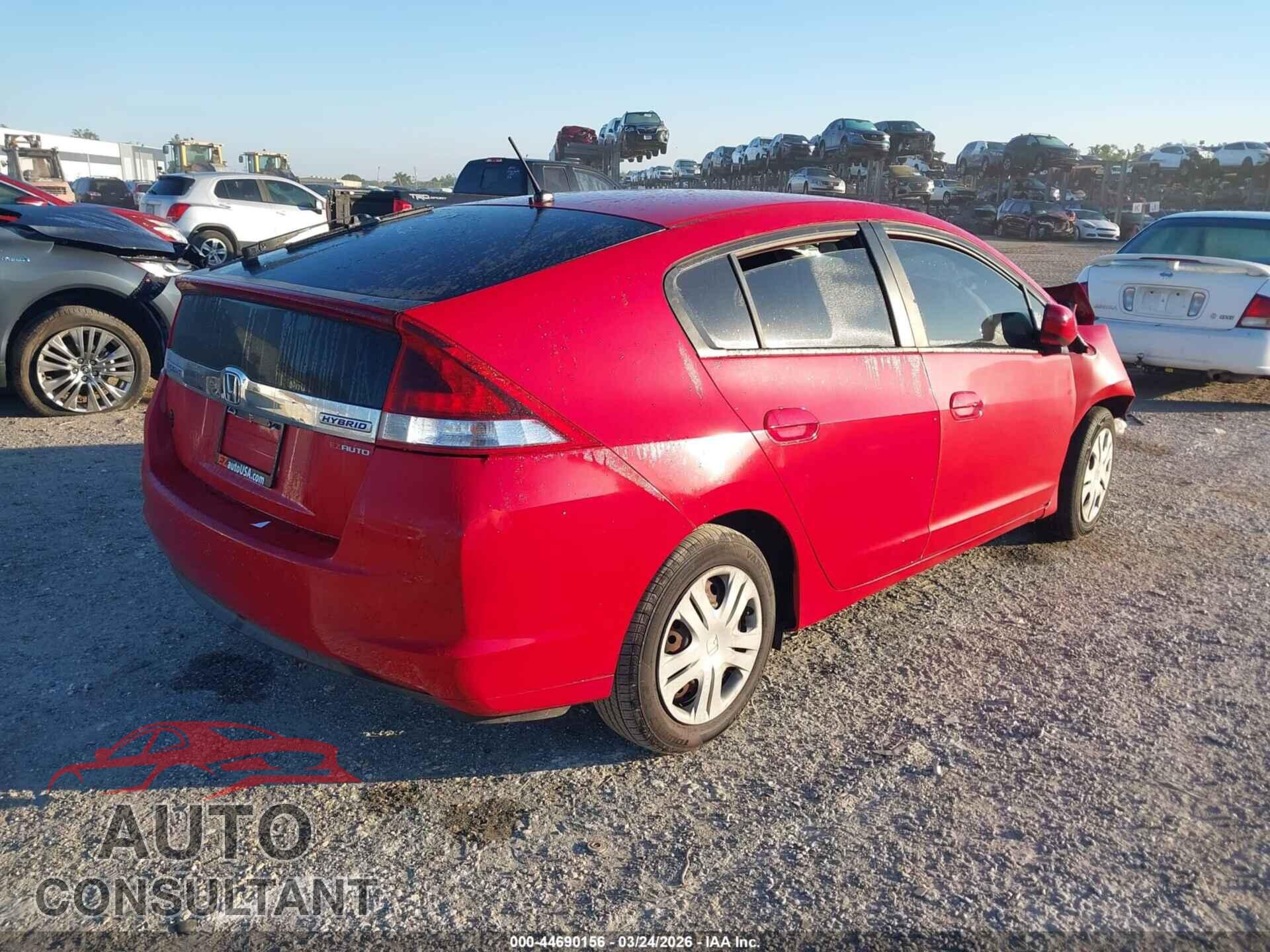 HONDA INSIGHT 2012 - JHMZE2H33CS000620