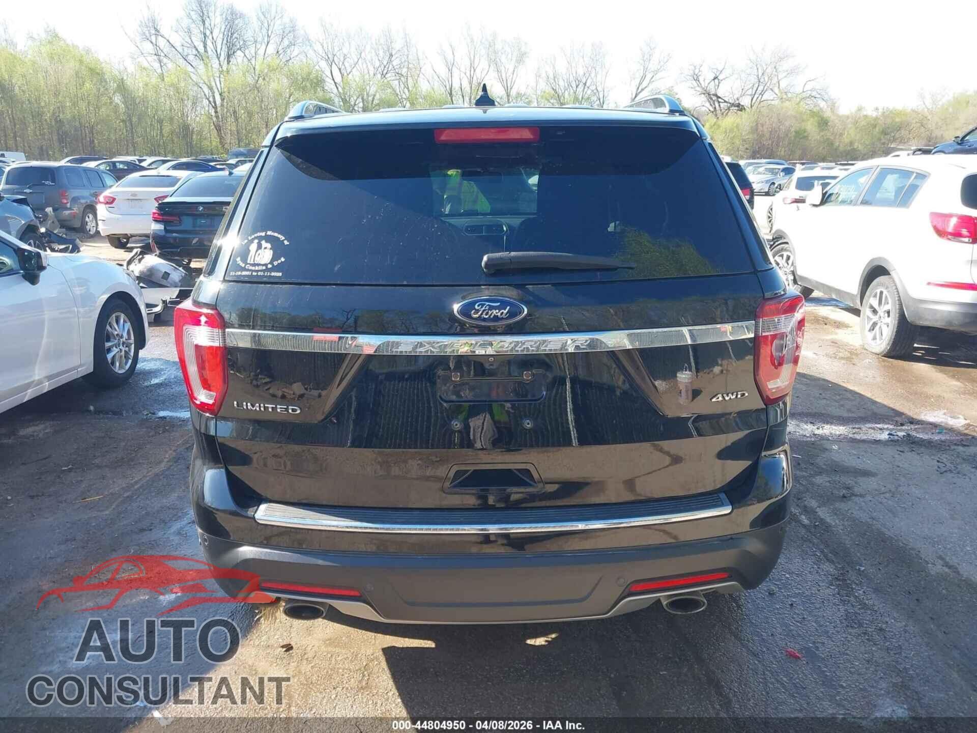 FORD EXPLORER 2018 - 1FM5K8F80JGB55714