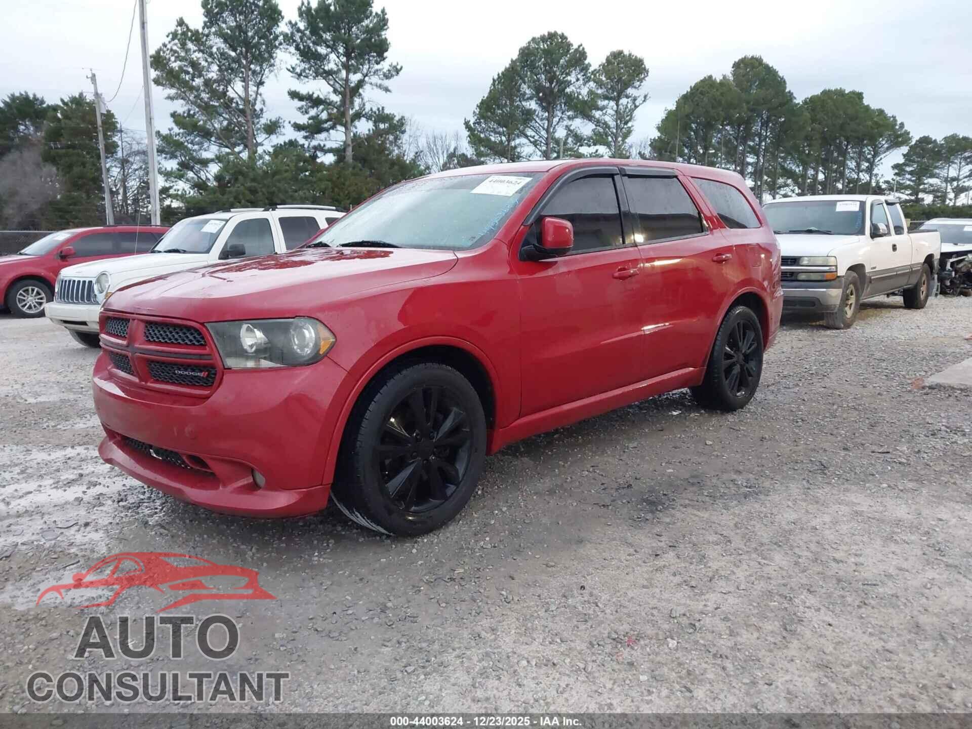 DODGE DURANGO 2012 - 1C4SDHCT4CC330535