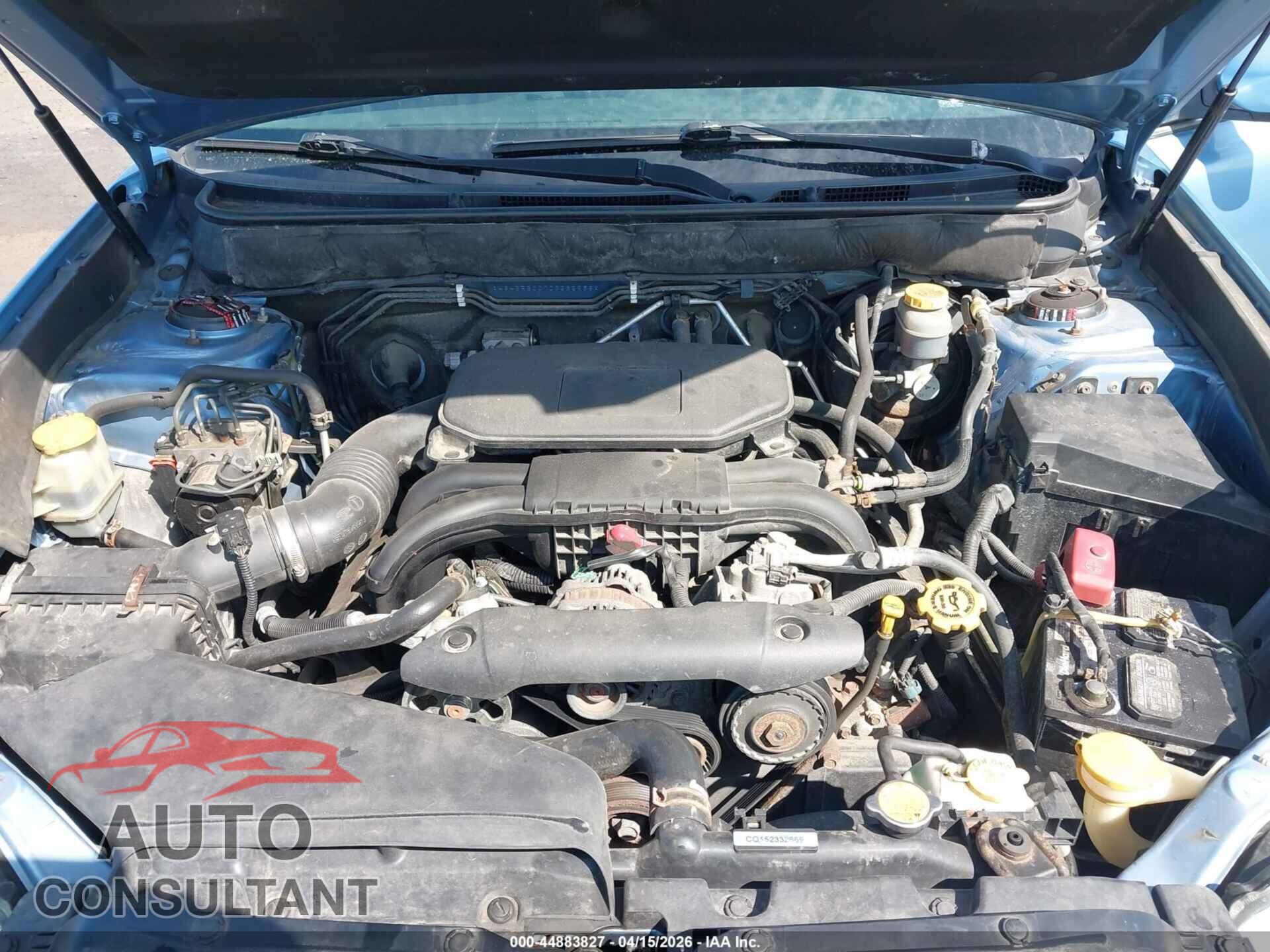 SUBARU OUTBACK 2012 - 4S4BRBCC7C3282958