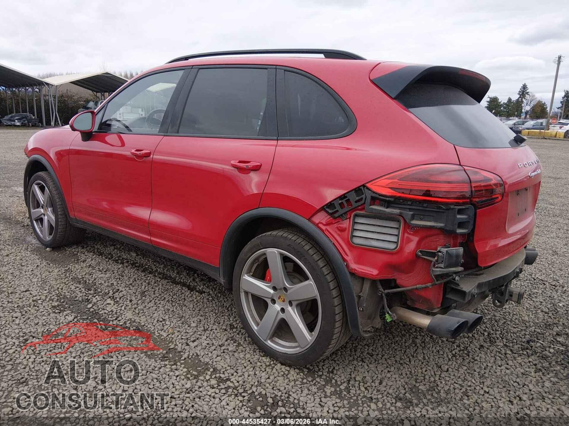 PORSCHE CAYENNE 2016 - WP1AC2A22GLA88340