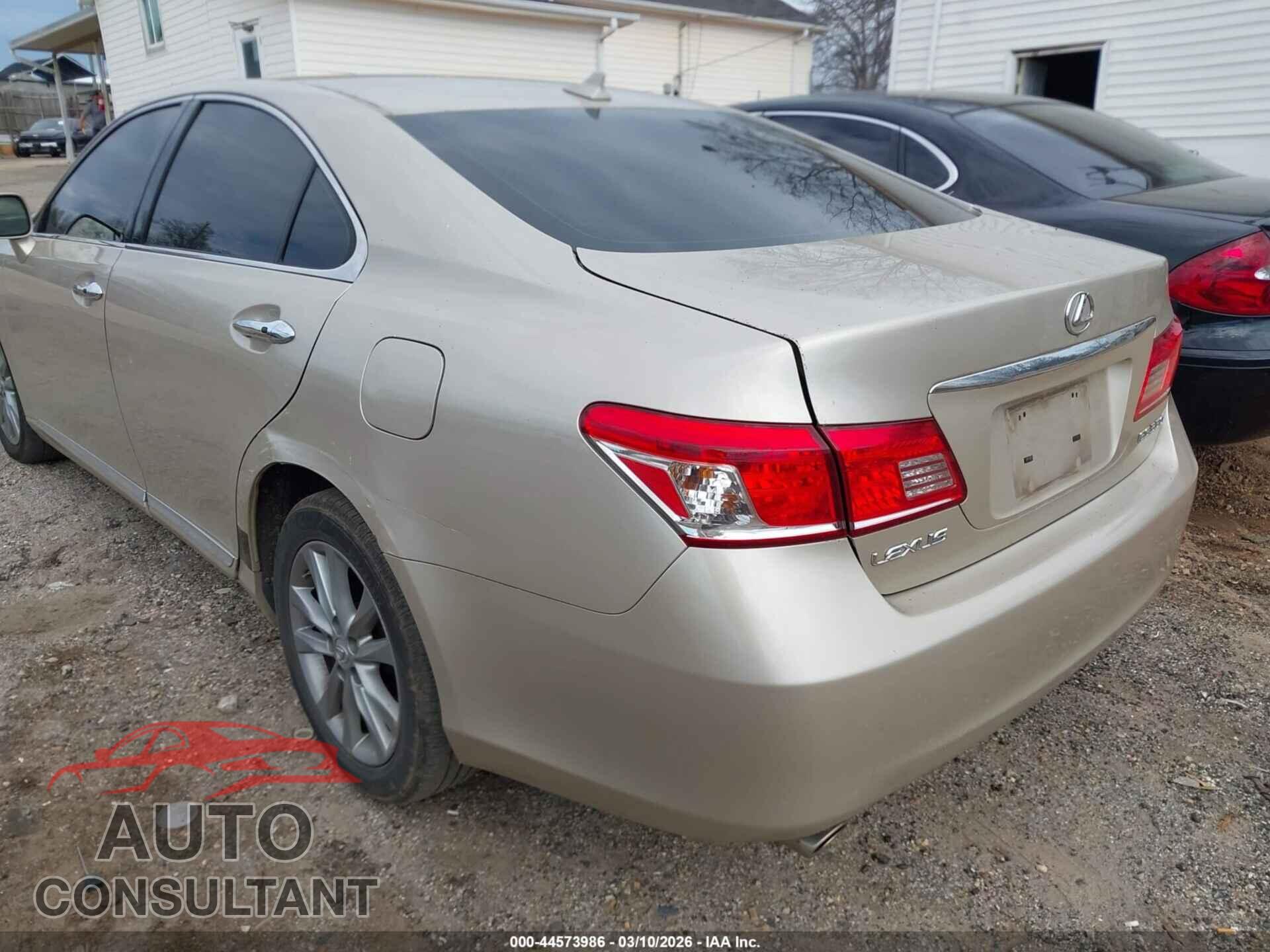 LEXUS ES 350 2010 - JTHBK1EG8A2395824