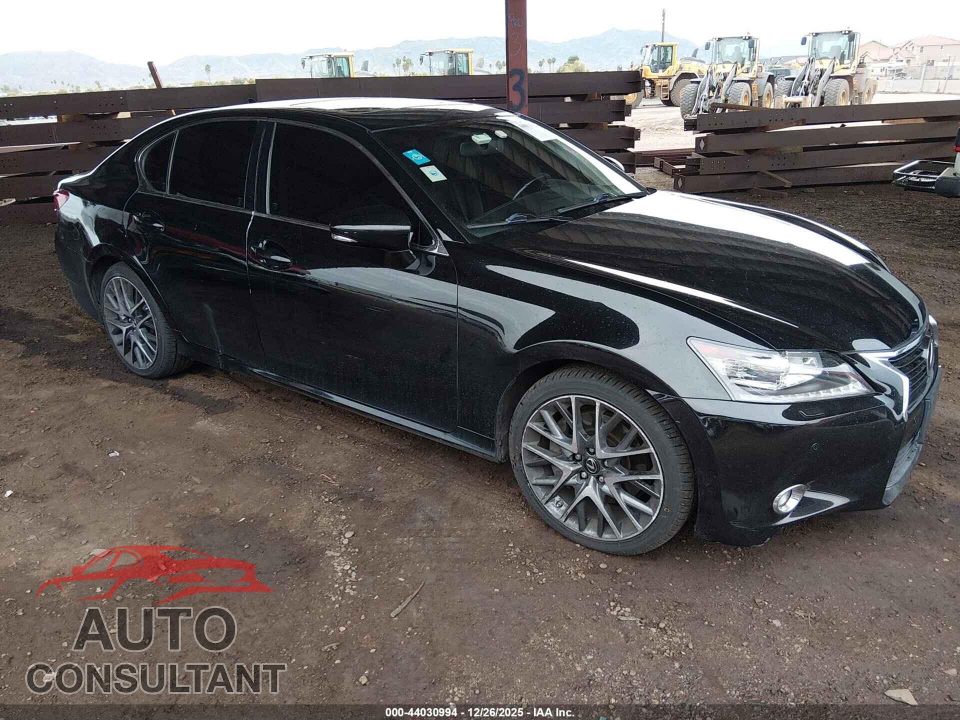 LEXUS GS 2013 - JTHCE1BL0D5012460