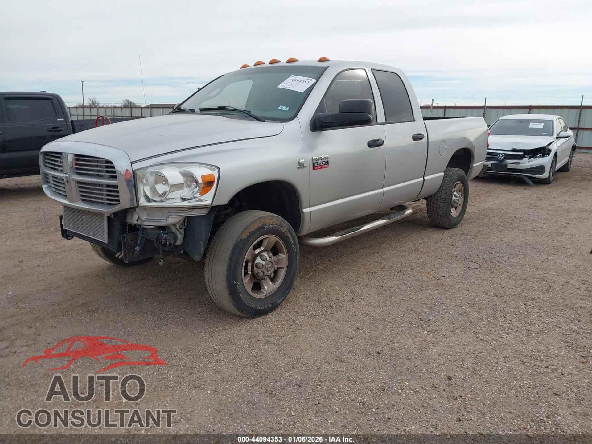 DODGE RAM 2500 2009 - 3D7KS28L69G540948