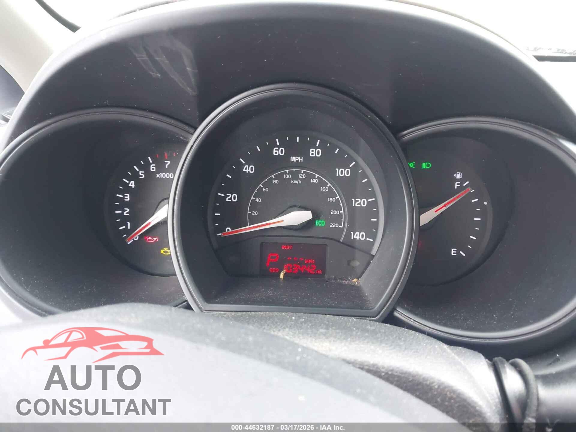 KIA RIO 2013 - KNADM4A33D6223672