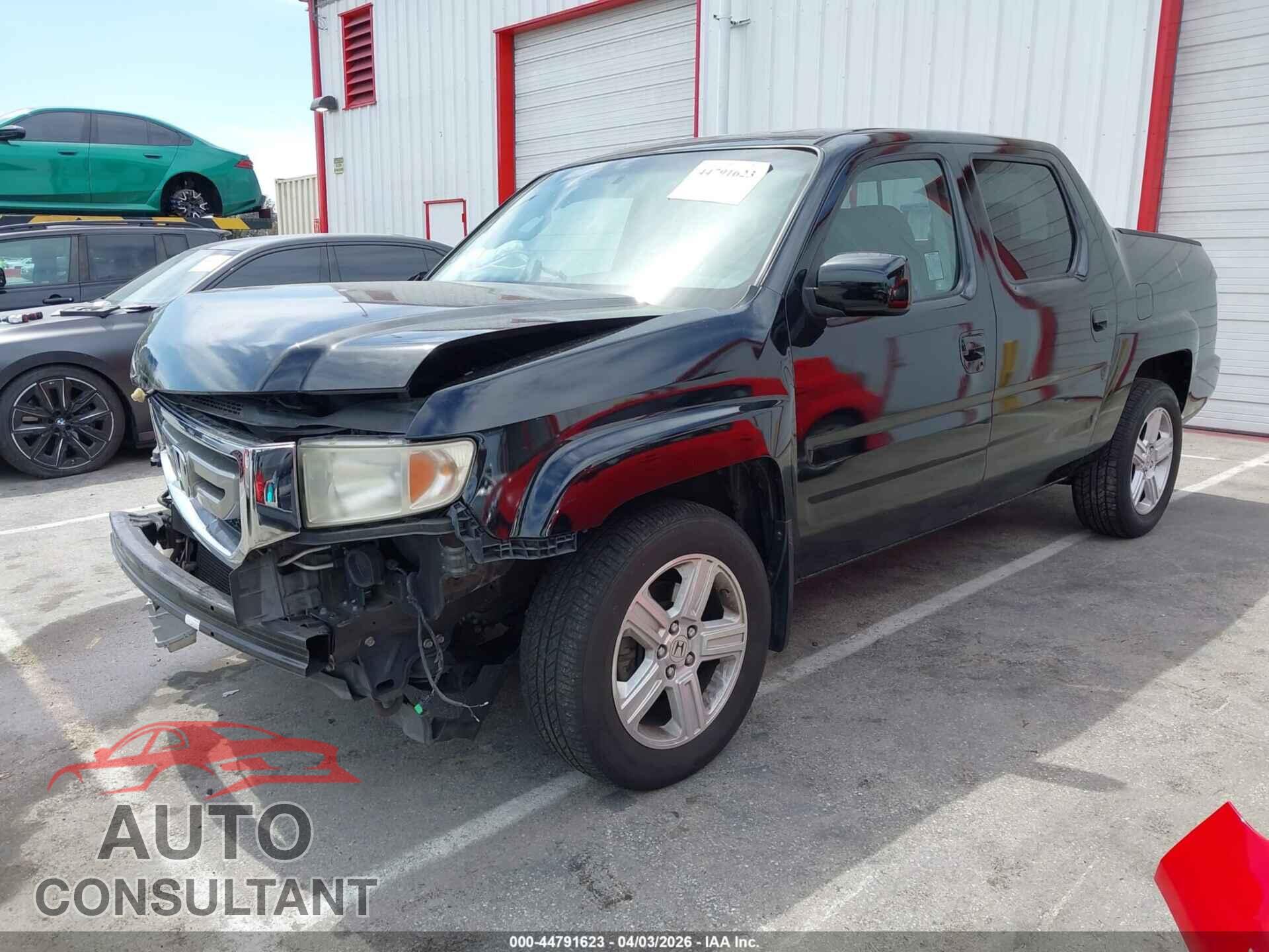 HONDA RIDGELINE 2009 - 5FPYK16529B104887