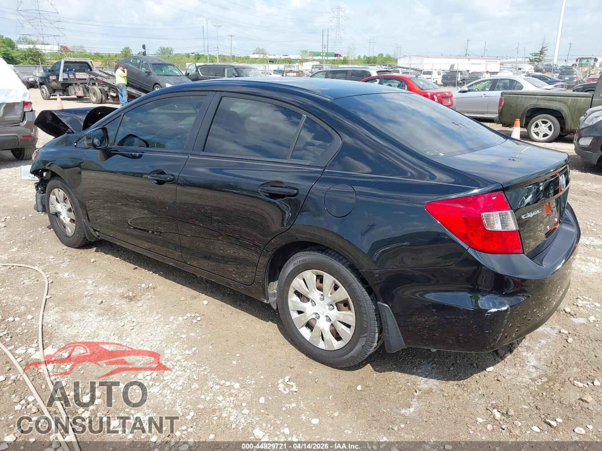 HONDA CIVIC 2012 - 2HGFB2F54CH303500