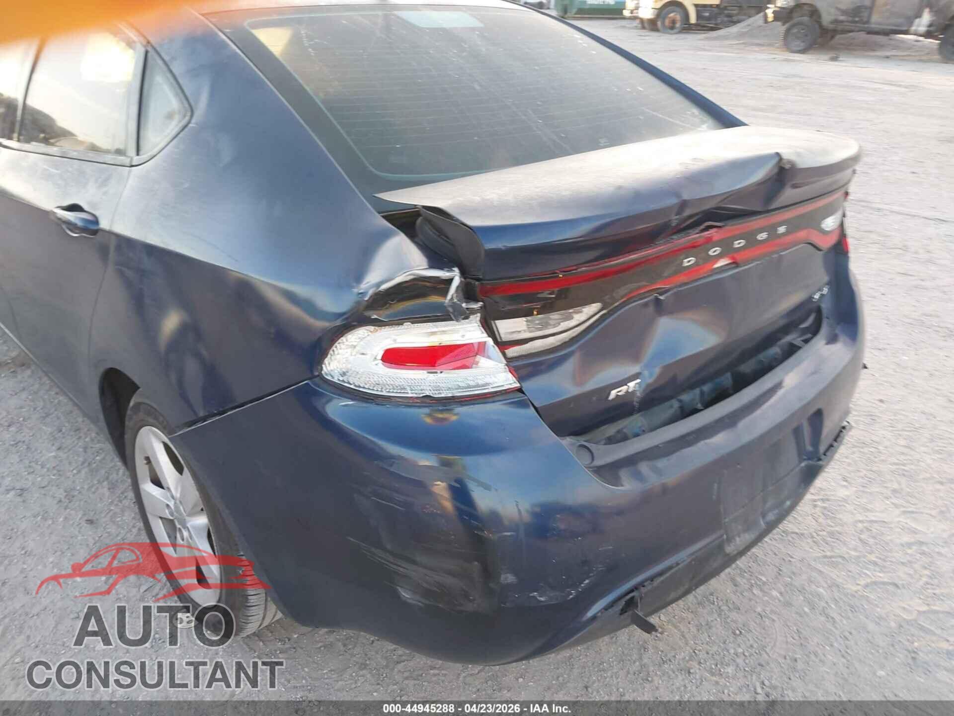 DODGE DART 2016 - 1C3CDFBB2GD667677
