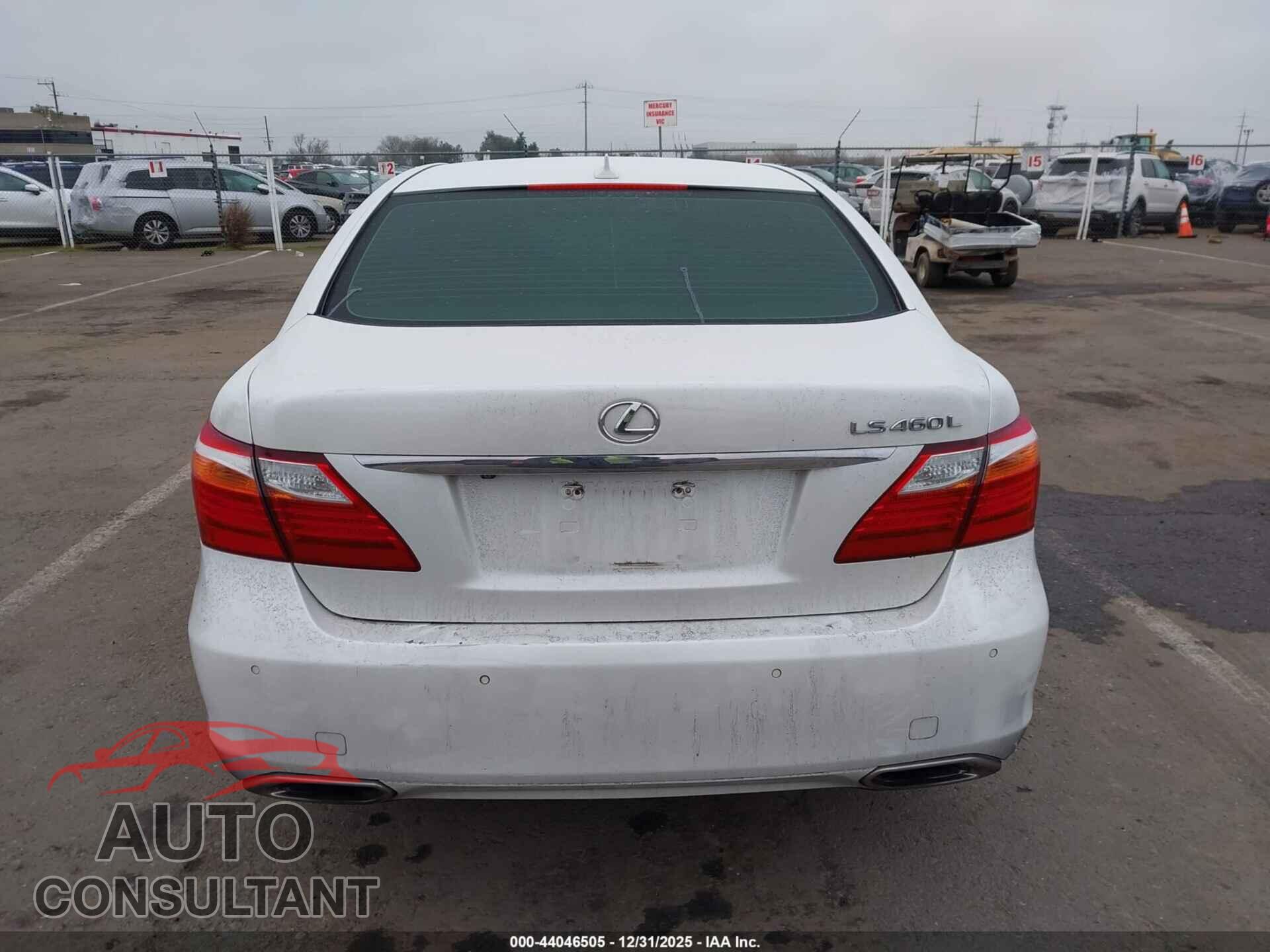 LEXUS LS 460 2012 - JTHGL5EF8C5045404