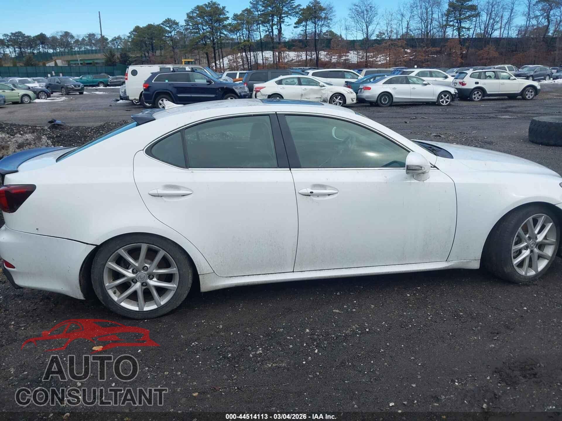 LEXUS IS 250 2012 - JTHCF5C24C5058009