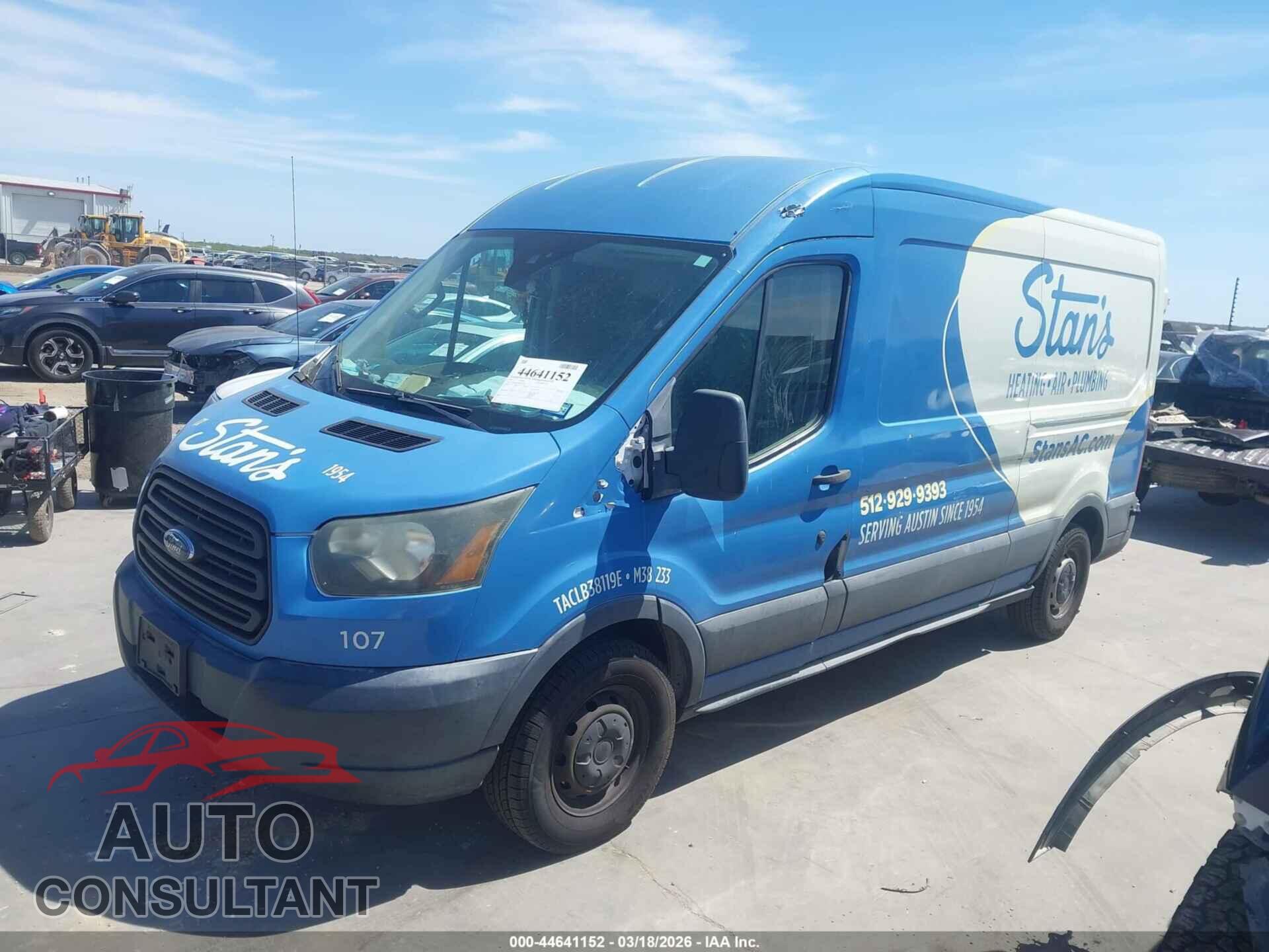 FORD TRANSIT-150 2015 - 1FTNE2CM7FKB25592