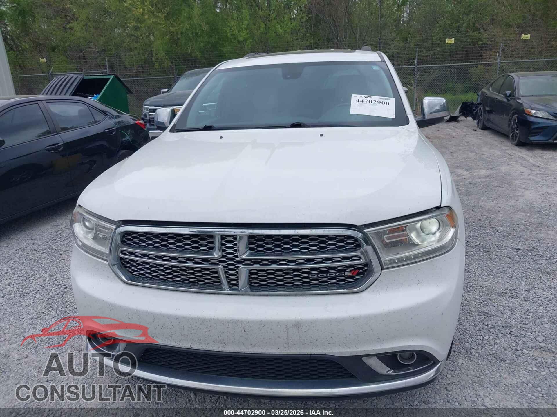 DODGE DURANGO 2014 - 1C4RDHEG2EC596587