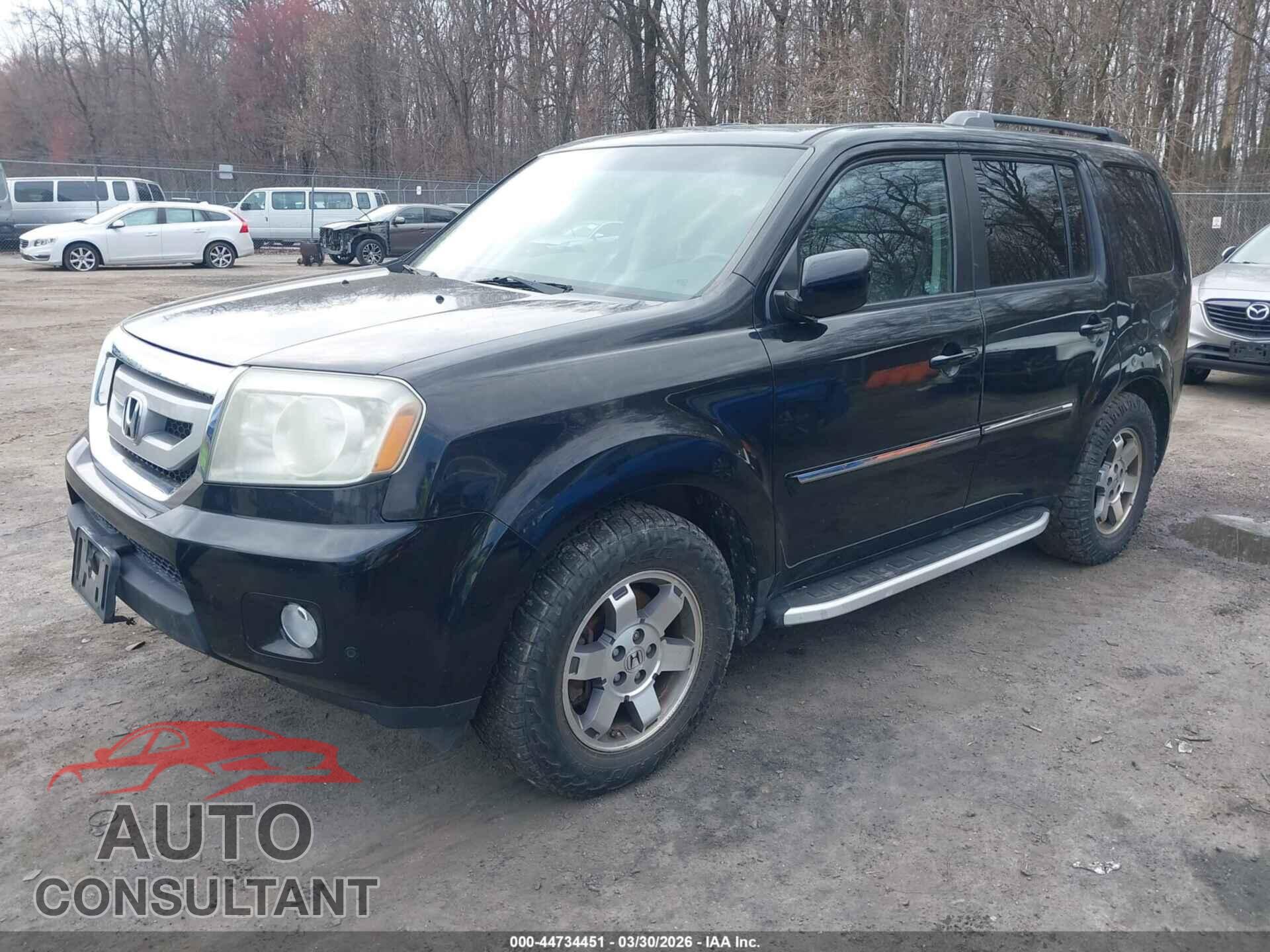 HONDA PILOT 2011 - 5FNYF4H96BB066875