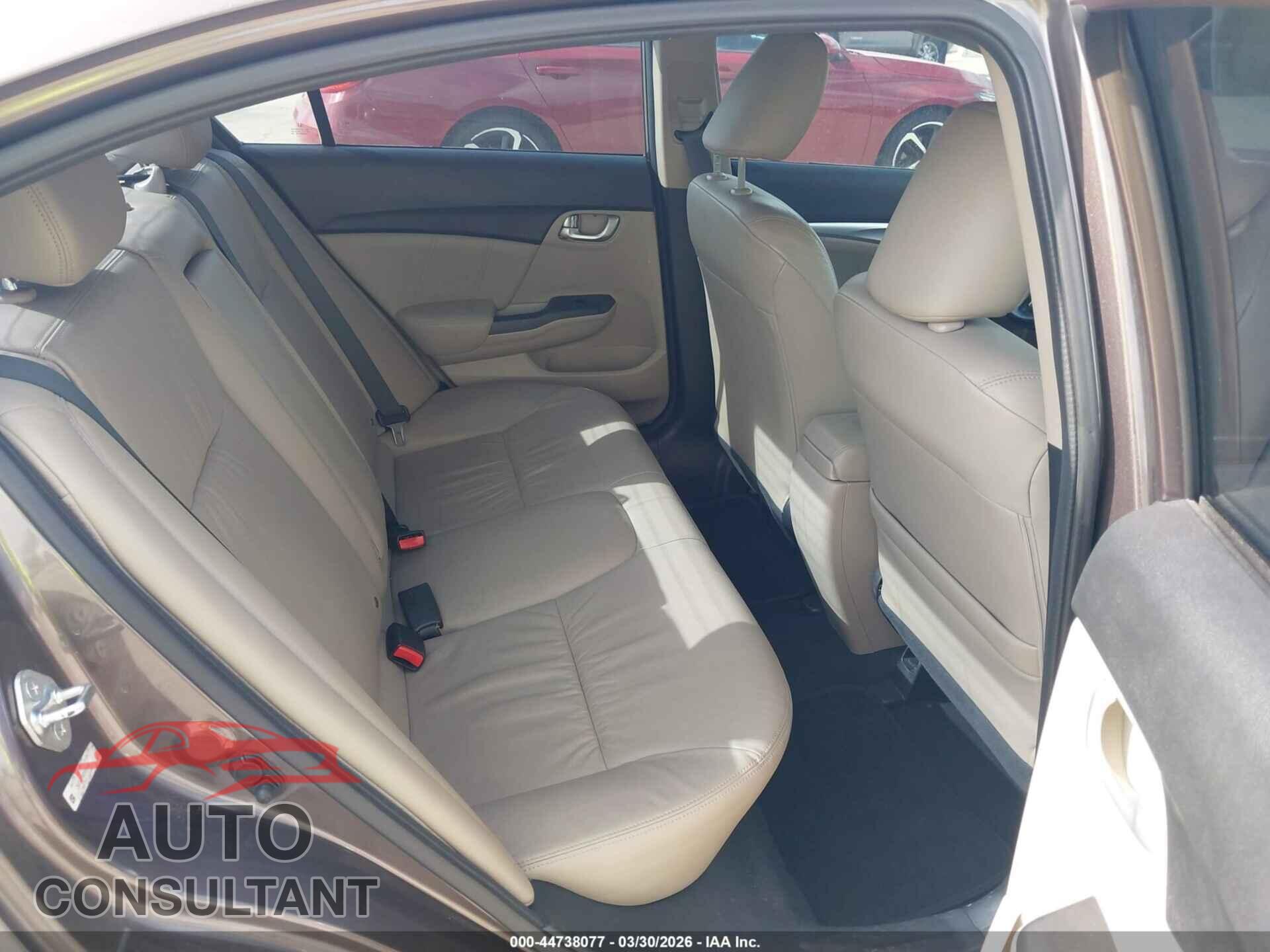 HONDA CIVIC 2013 - 2HGFB2F96DH554989