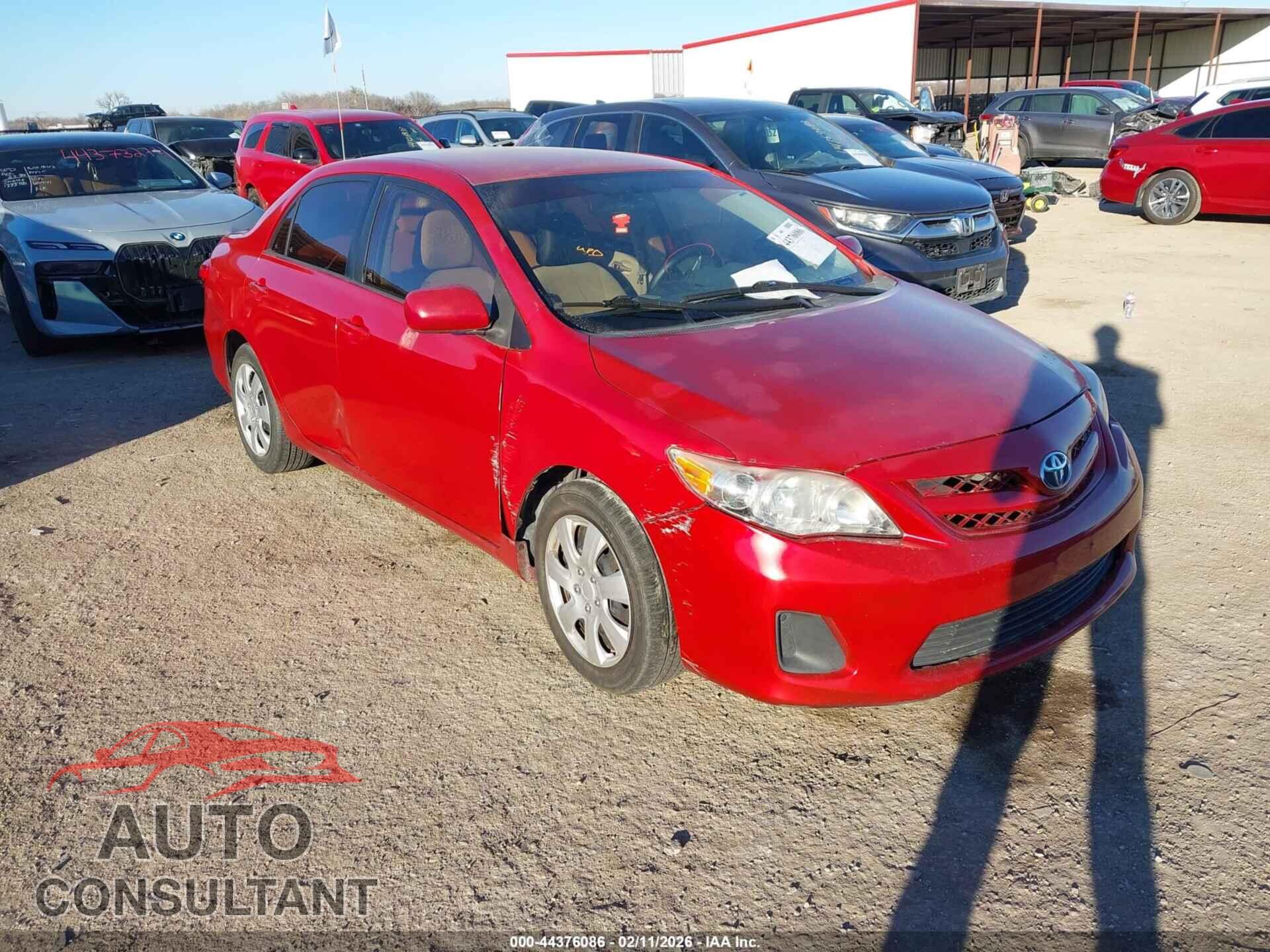 TOYOTA COROLLA 2012 - 5YFBU4EE5CP011059