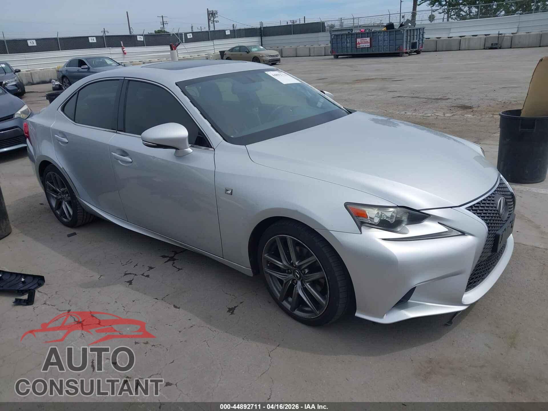 LEXUS IS 250 2014 - JTHBF1D29E5016084