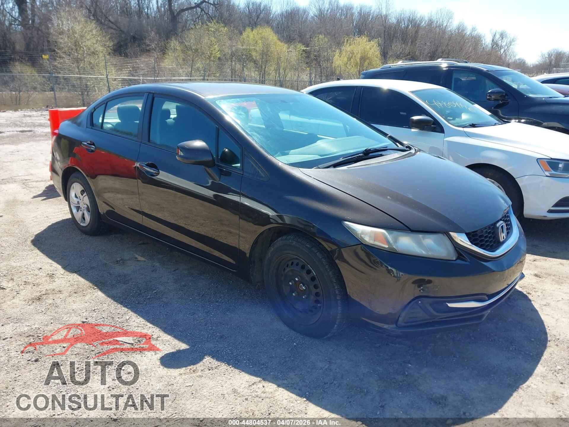 HONDA CIVIC 2013 - 2HGFB2F55DH584837