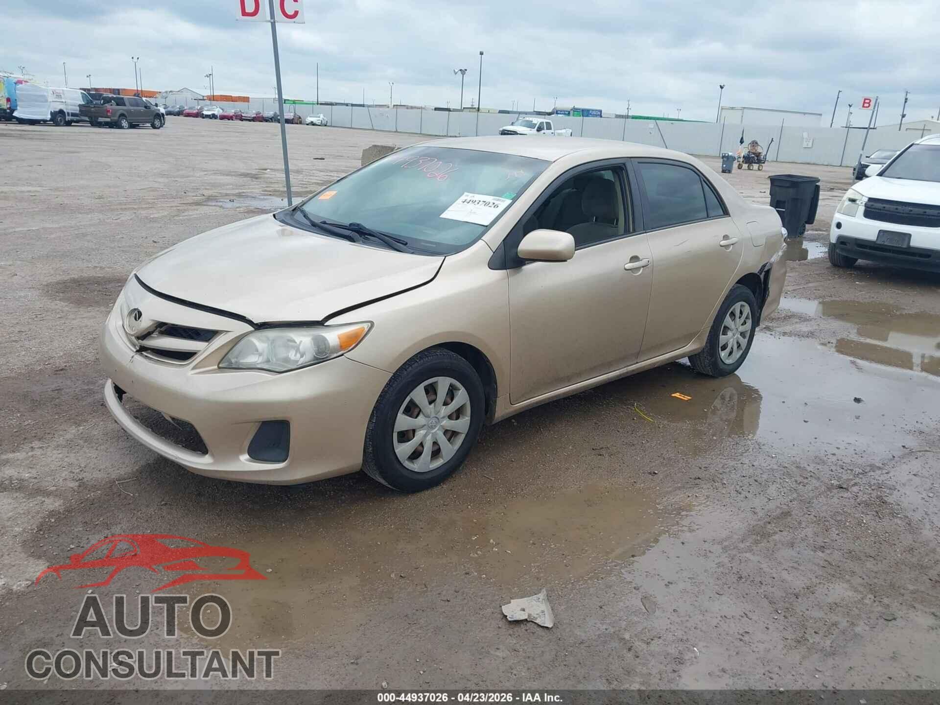 TOYOTA COROLLA 2011 - JTDBU4EEXB9125367