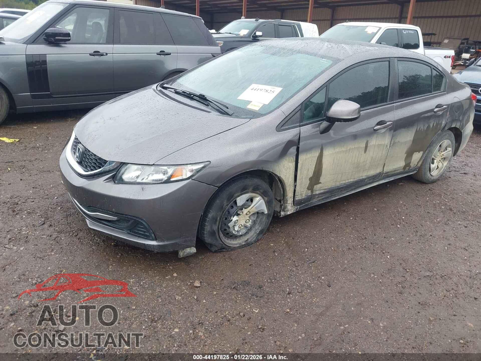HONDA CIVIC 2013 - 19XFB2F58DE049141