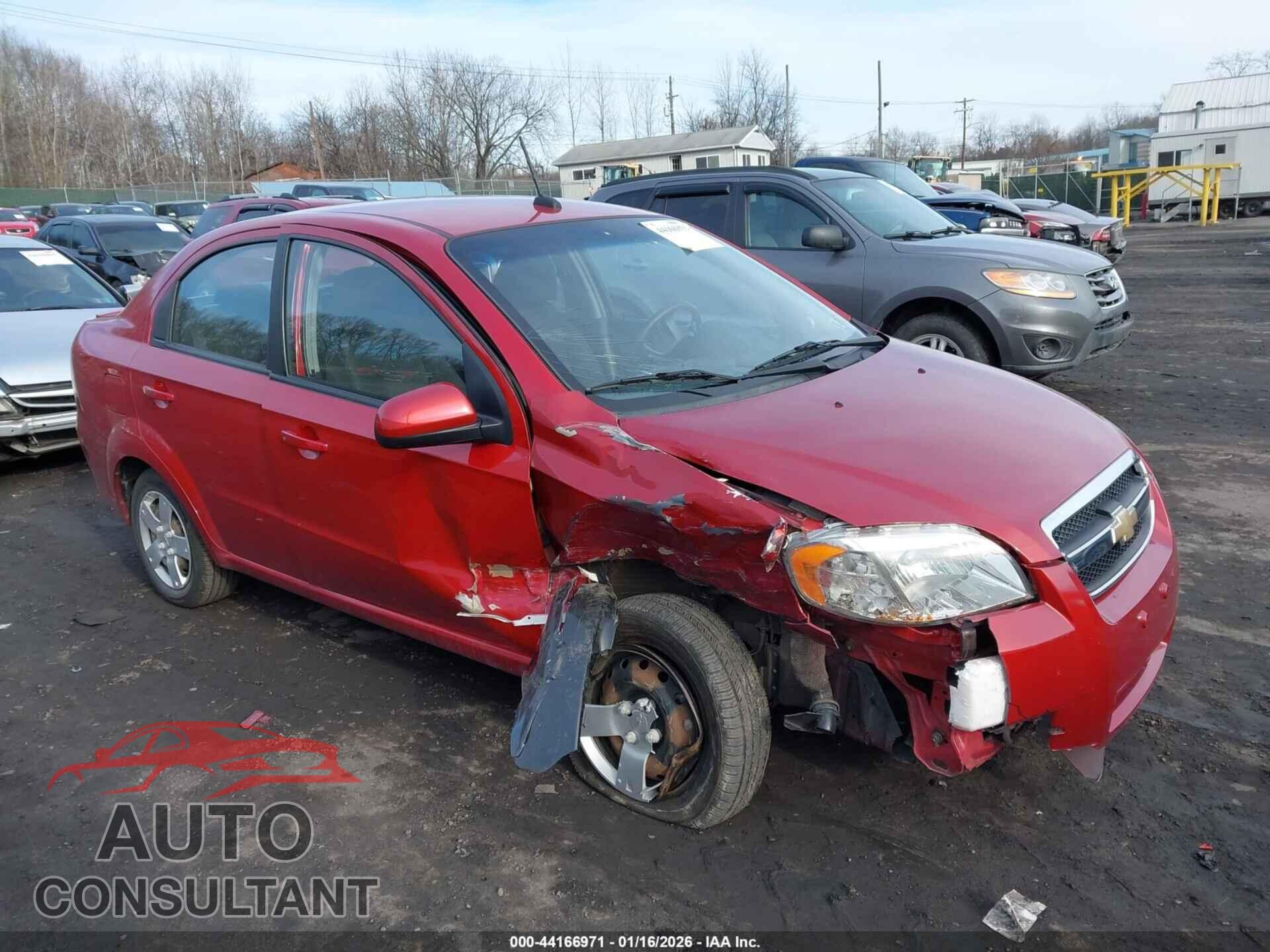 CHEVROLET AVEO 2009 - KL1TD56E69B626453