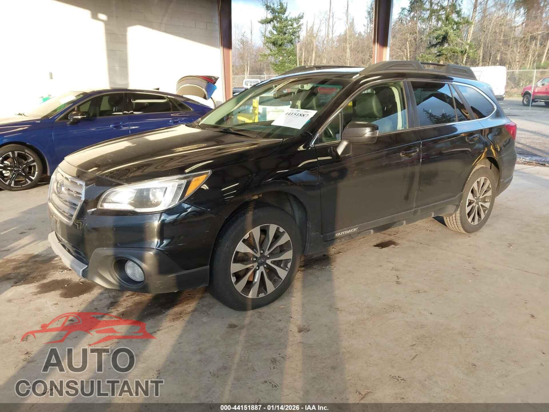 SUBARU OUTBACK 2017 - 4S4BSANC4H3233221