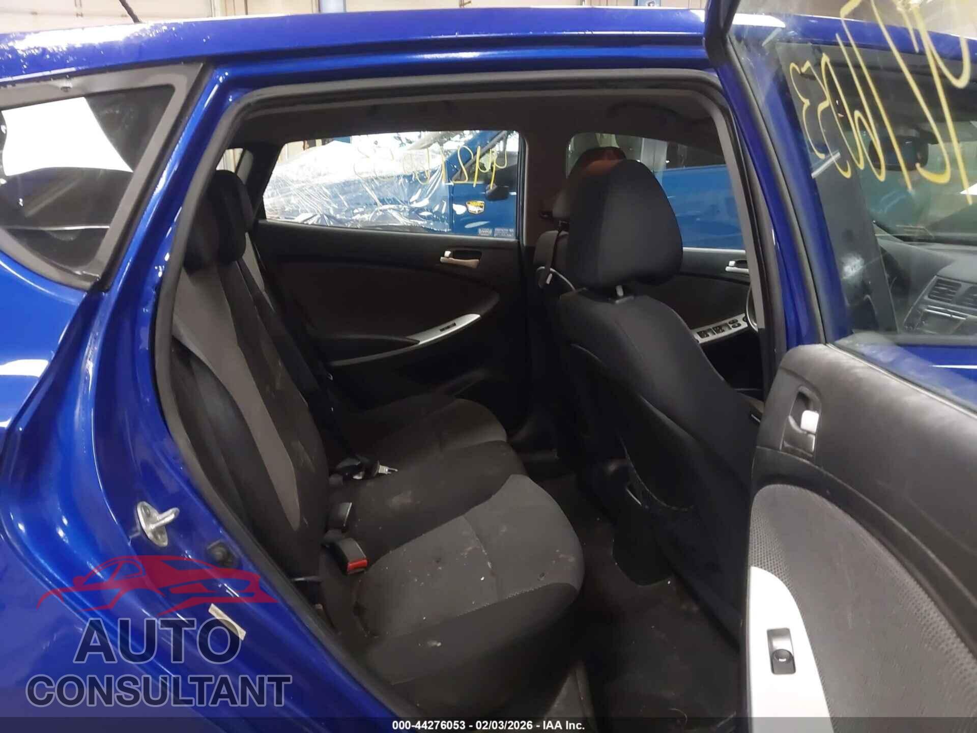 HYUNDAI ACCENT 2013 - KMHCT5AE9DU082378