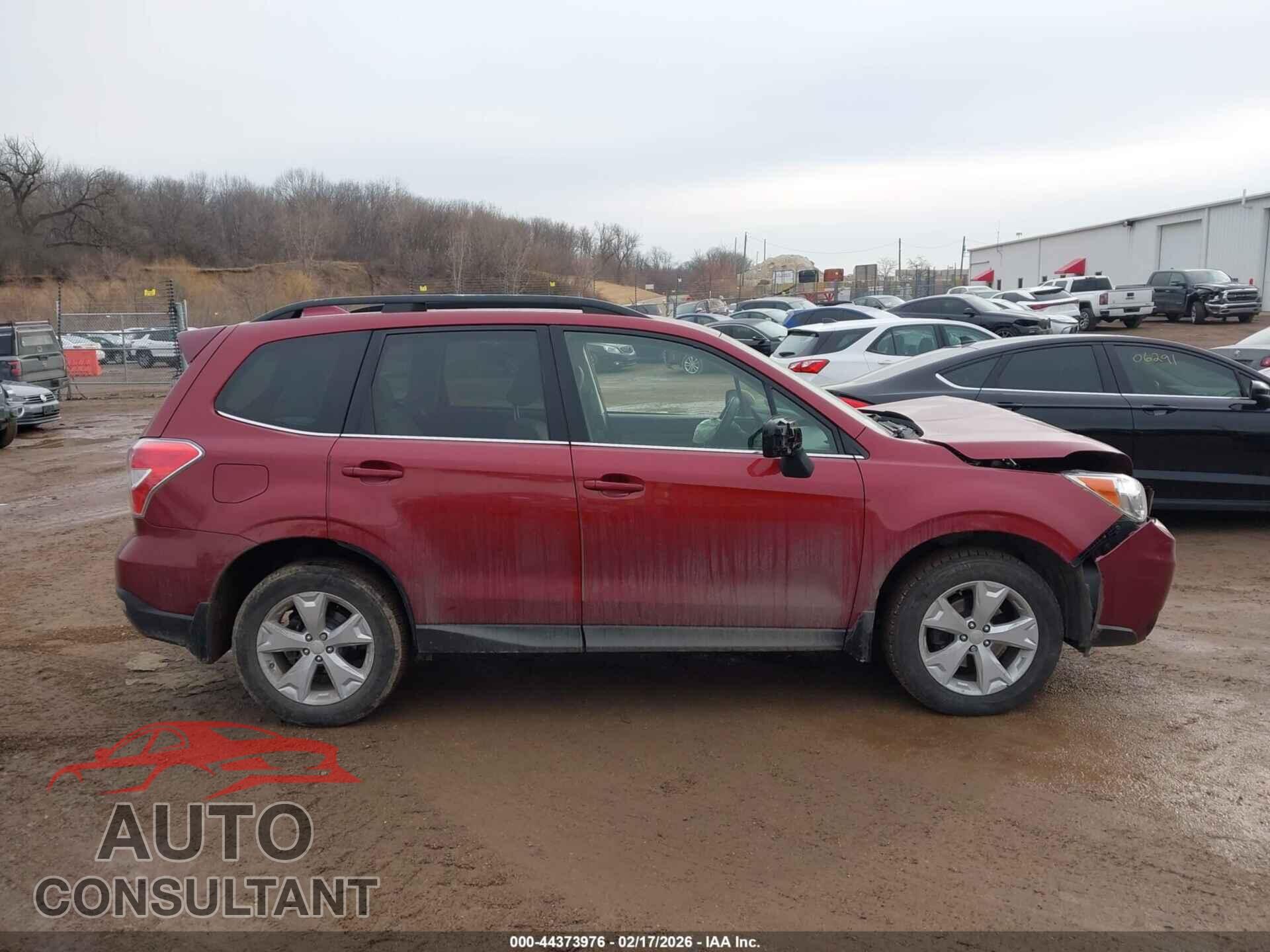 SUBARU FORESTER 2016 - JF2SJARC9GH453989
