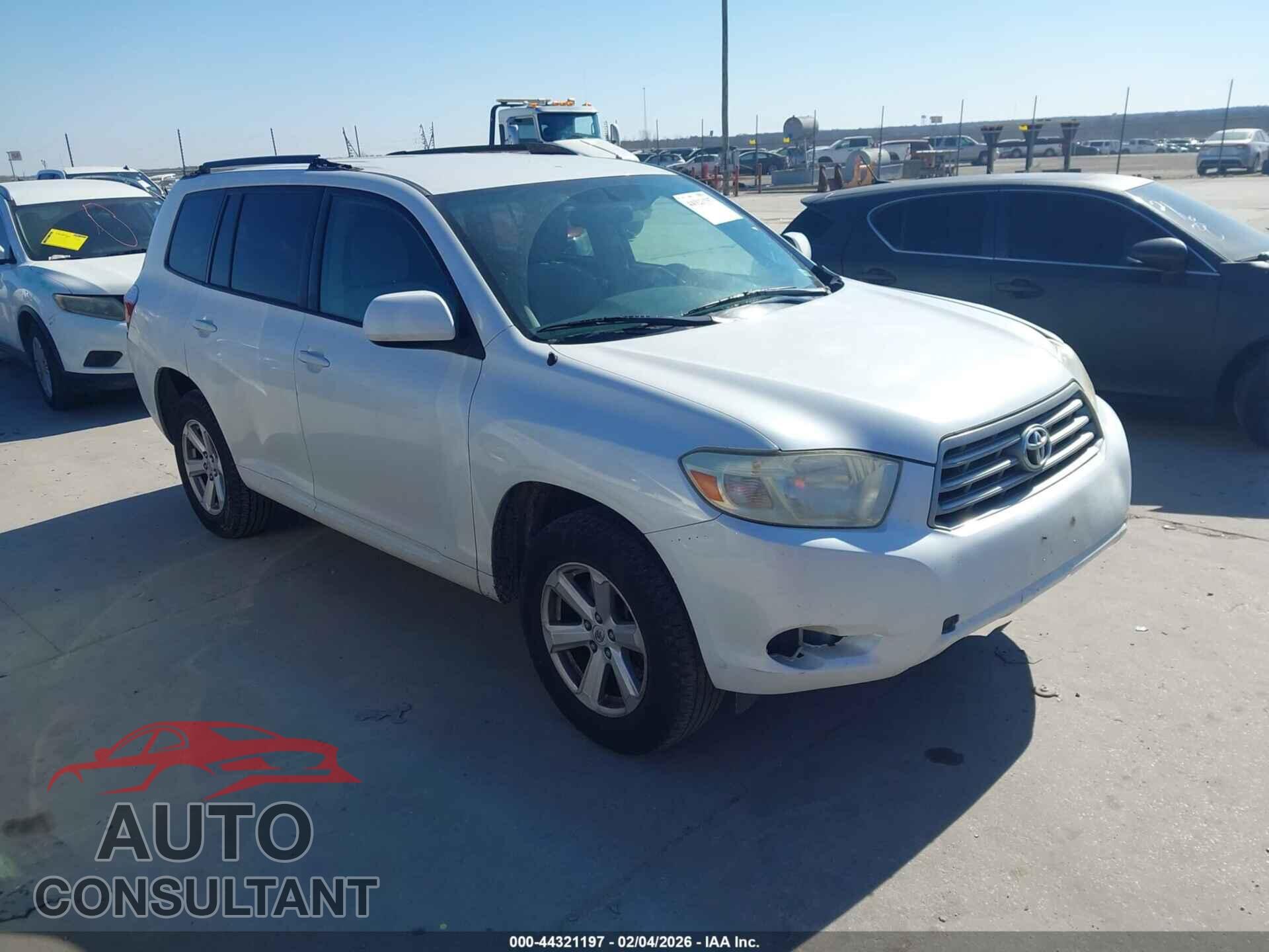 TOYOTA HIGHLANDER 2009 - JTEDA41A492003106