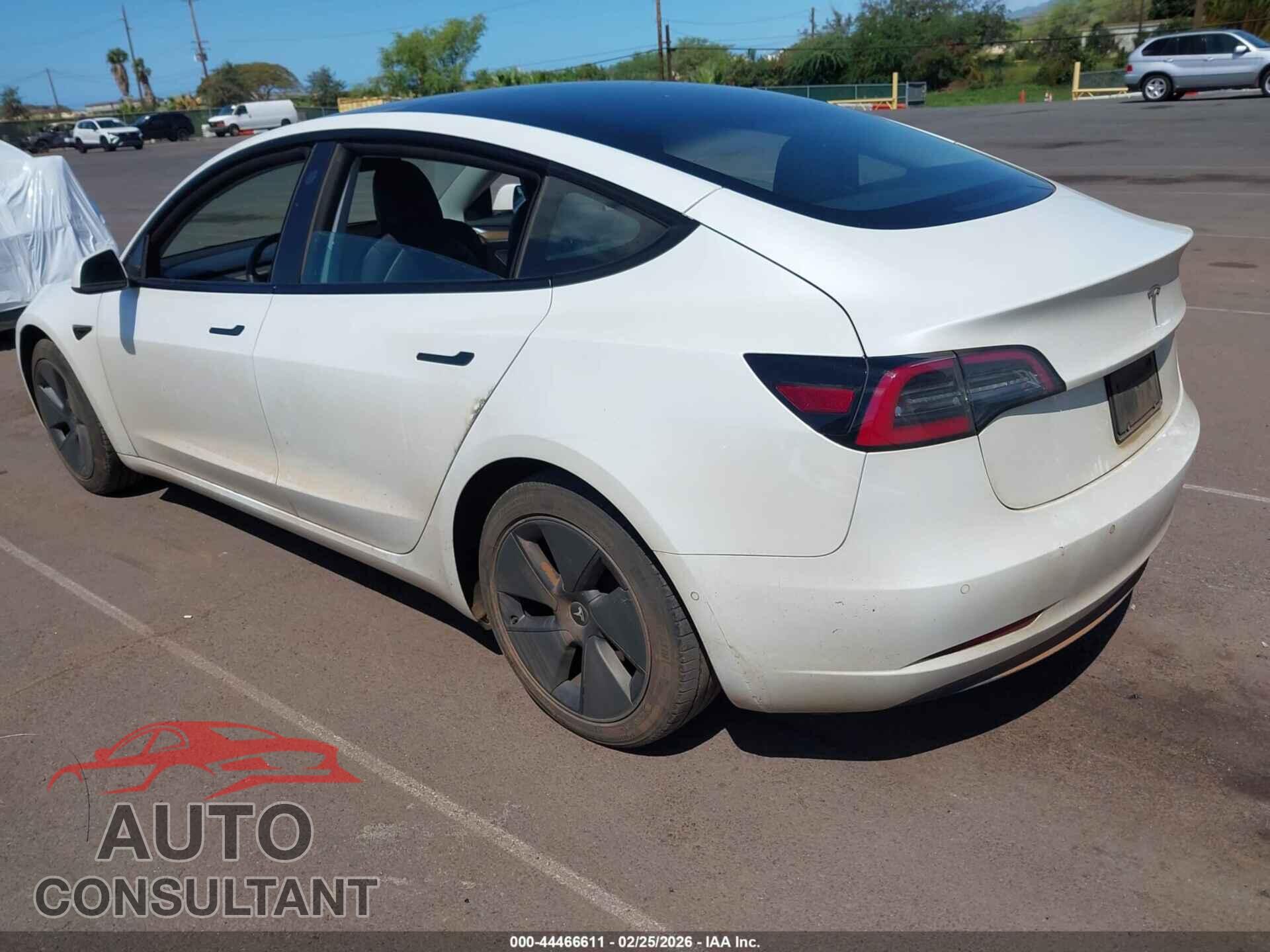 TESLA MODEL 3 2022 - 5YJ3E1EA7NF318597