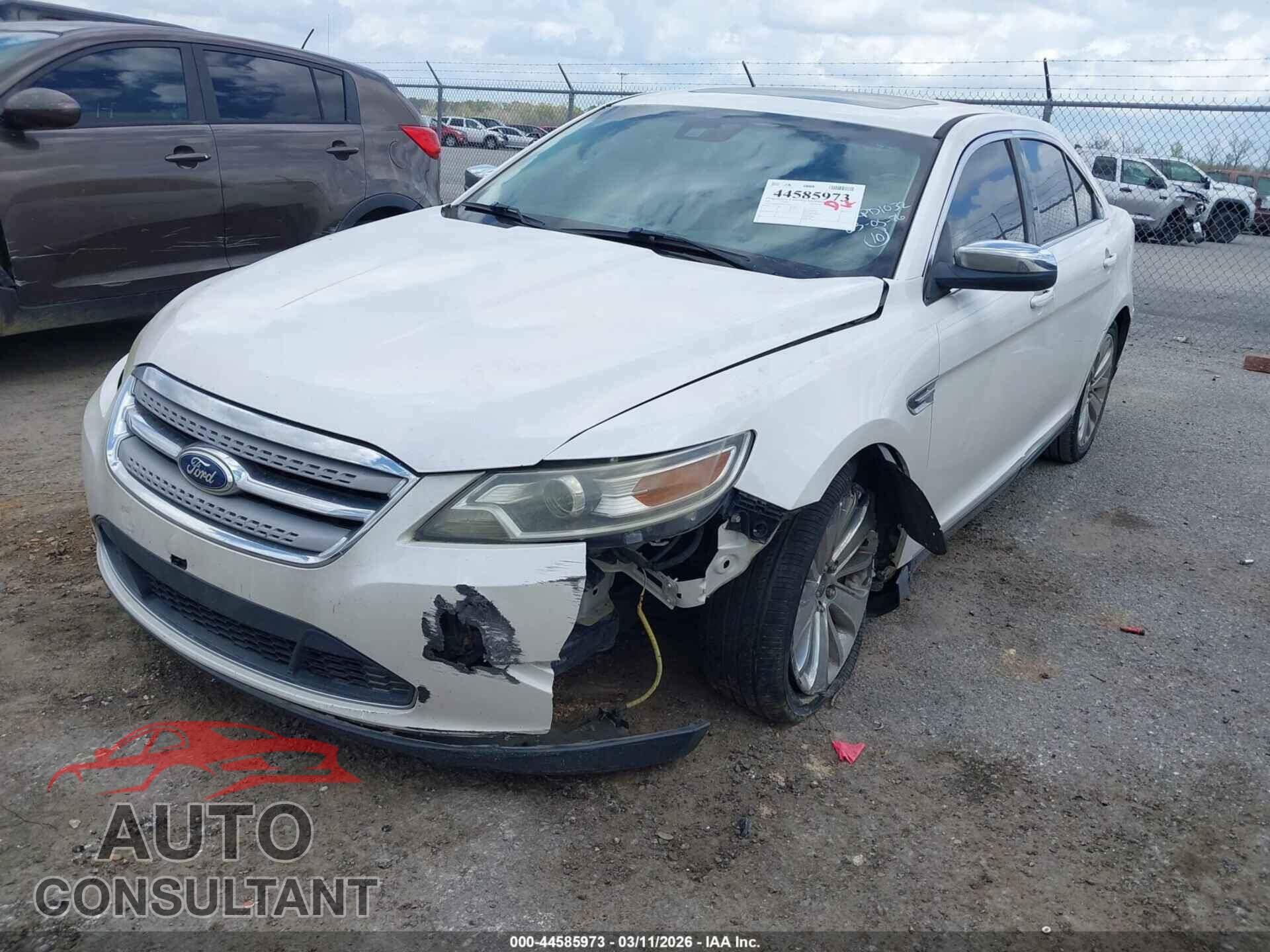 FORD TAURUS 2011 - 1FAHP2FW9BG130977