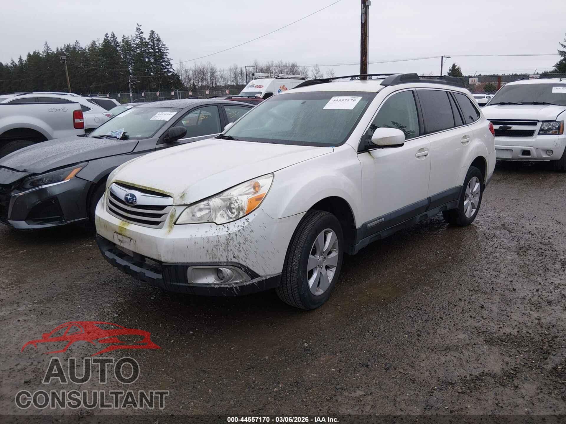 SUBARU OUTBACK 2010 - 4S4BRBCC1A3310962