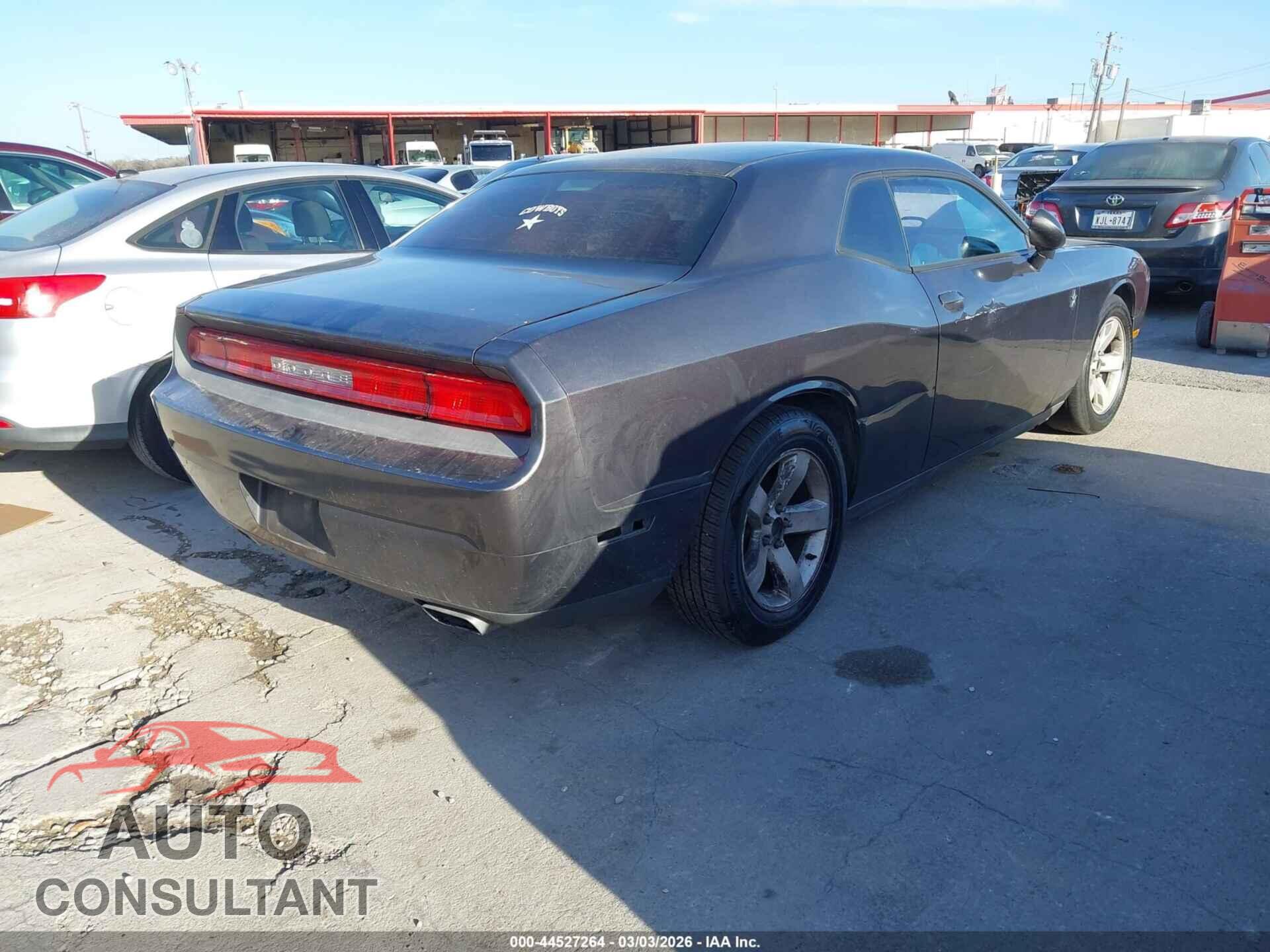 DODGE CHALLENGER 2013 - 2C3CDYAG9DH607340