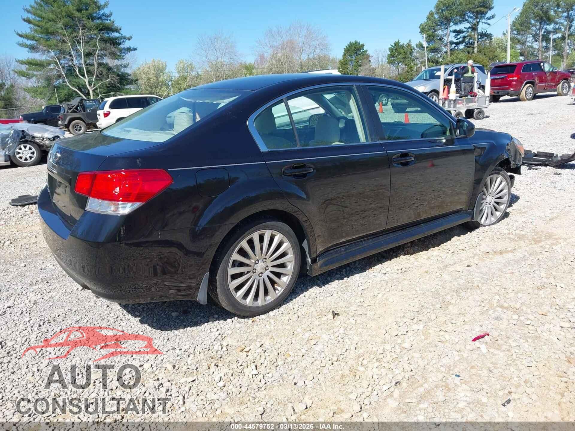 SUBARU LEGACY 2010 - 4S3BMFK64A1222781