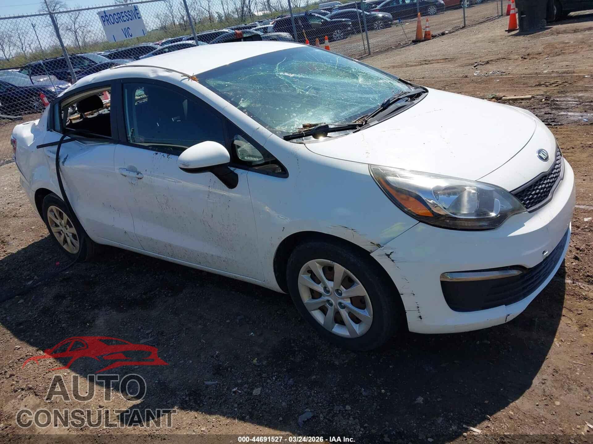 KIA RIO 2017 - KNADM4A32H6058140